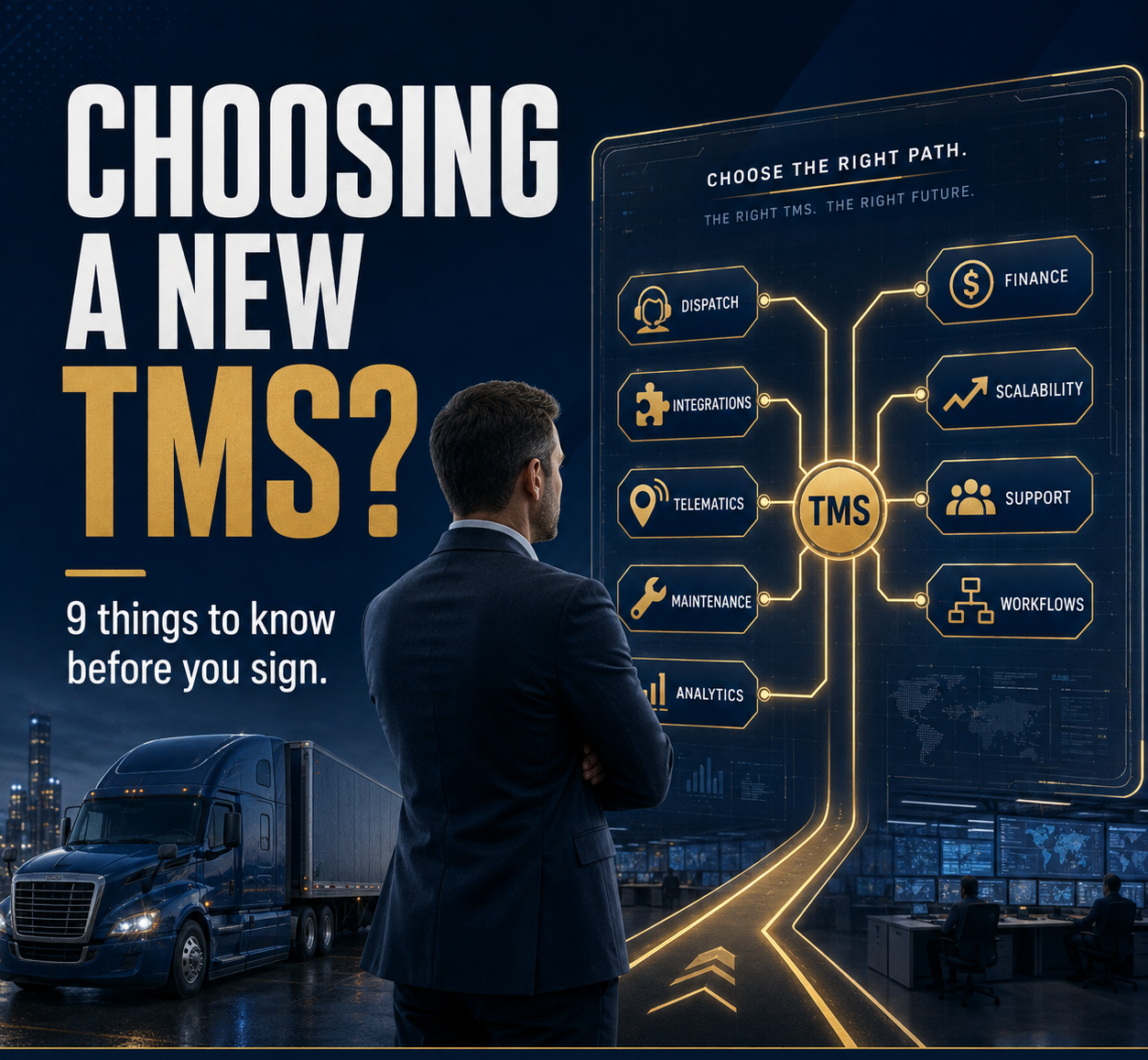 Choosing a new TMS? 9 things you need to know before you sign
