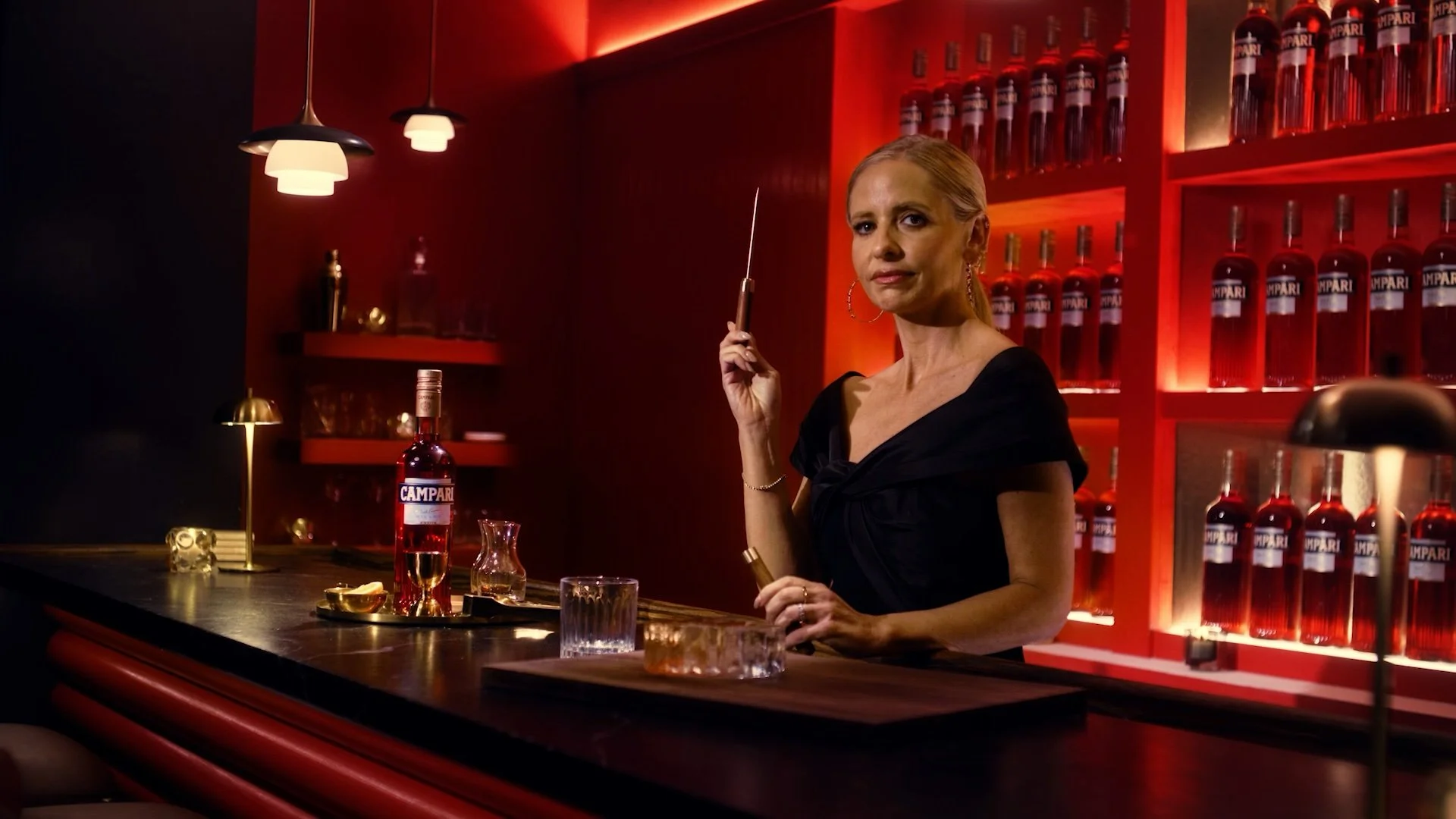 Campari | Sarah Michelle Gellar