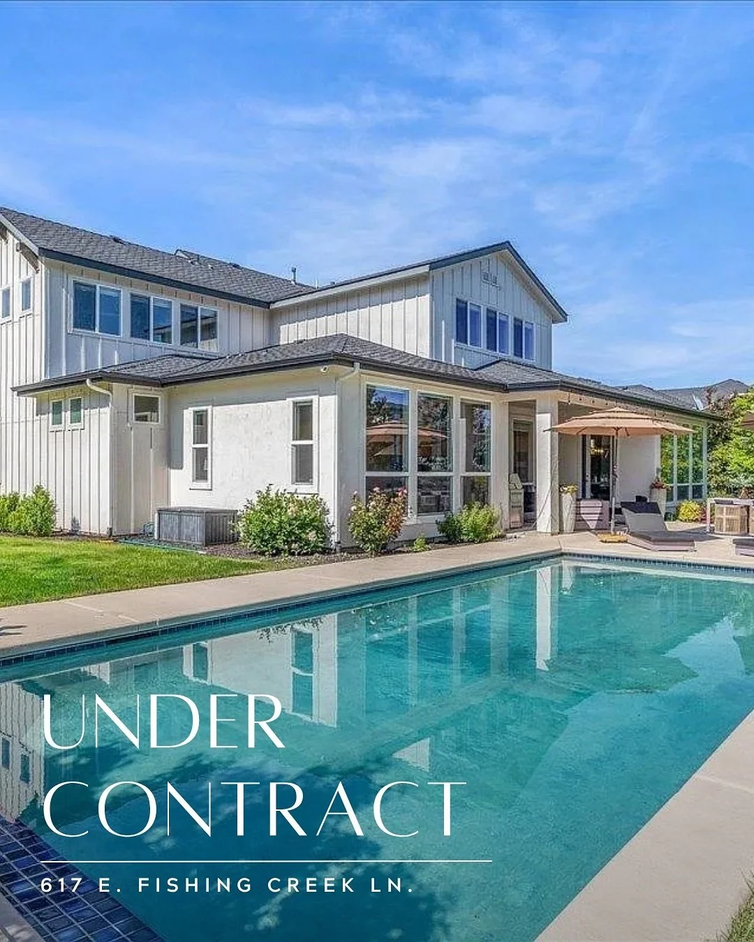 UNDER CONTRACT ✨
⠀⠀⠀⠀⠀⠀⠀⠀⠀
So thrilled for our buyers on this stunning home in the Eagle 🎉 Beautifully-designed, custom home with a private backyard retreat &mdash; Idaho luxury living!
⠀⠀⠀⠀⠀⠀⠀⠀⠀
📍 617 E Fishing Creek Ln, Eagle, ID
🏡 3,812 SF | 5 