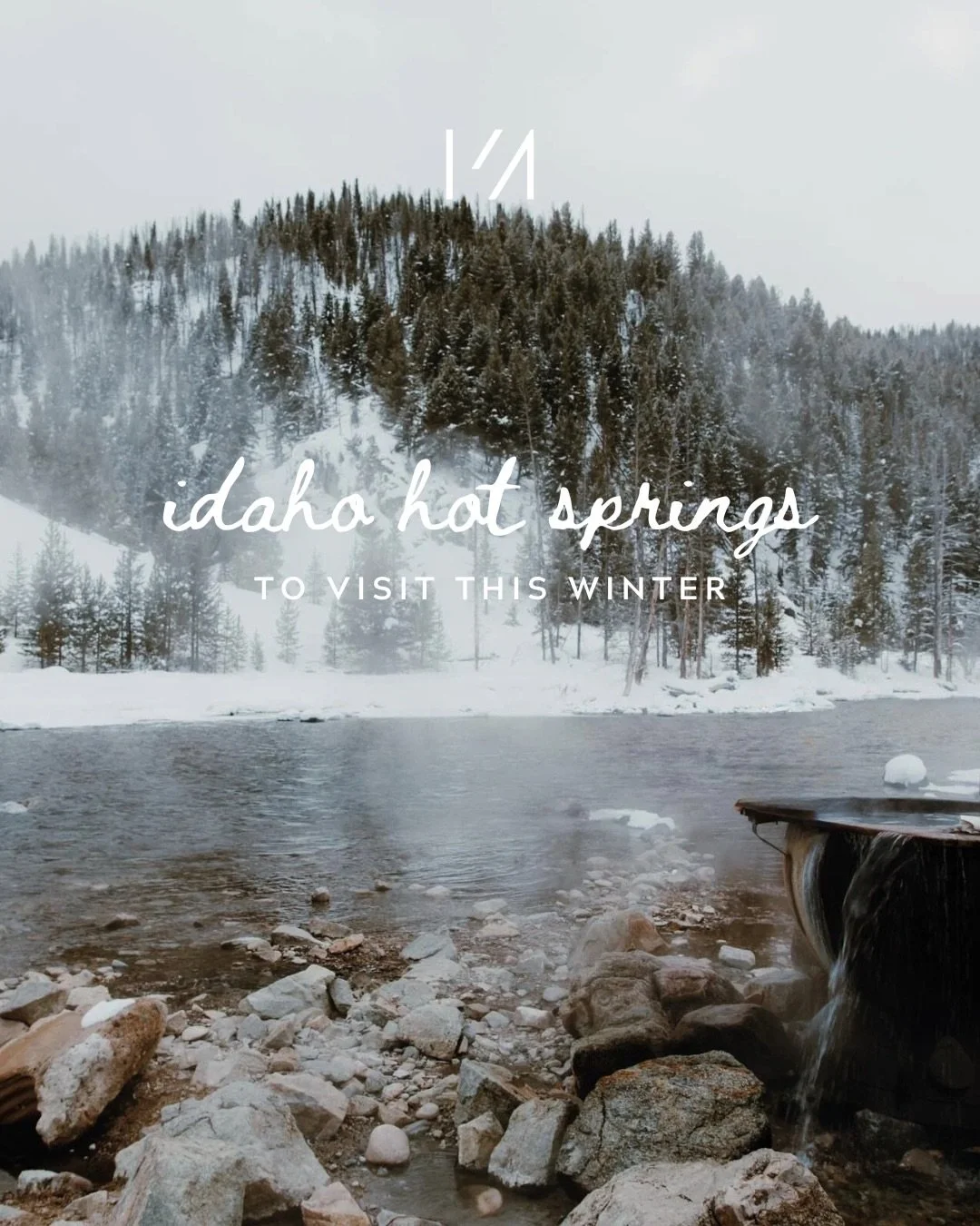 Nothing beats the feeling of sinking into 100+ degree mineral water surrounded by mountain views ♨️
⠀⠀⠀⠀⠀⠀⠀⠀⠀
I&rsquo;ve compiled my favorite, must-visit hot spring spots in the Idaho into one easy guide. Idaho&rsquo;s hot springs are the perfect pos