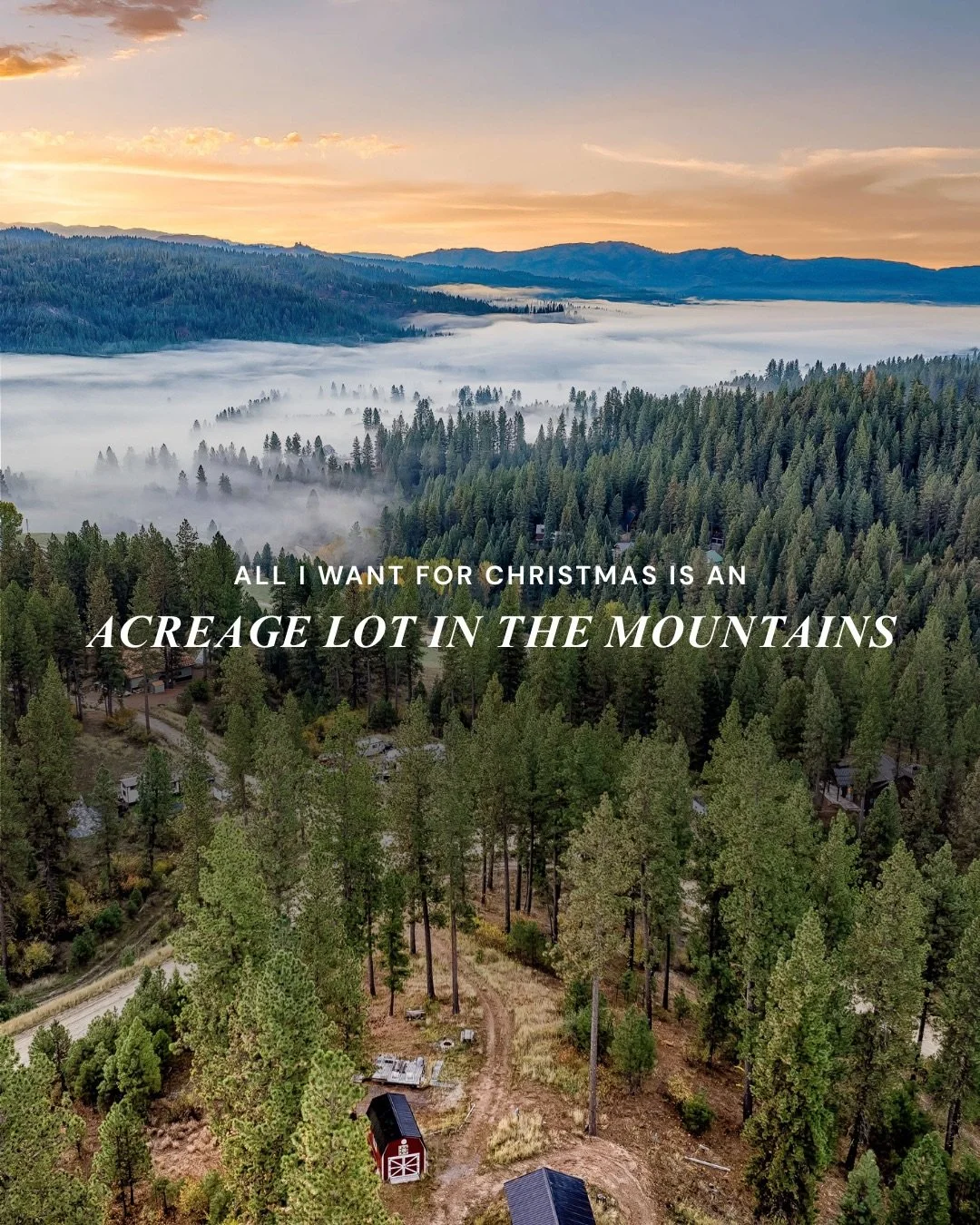 Send this to someone who might need a little hint 🎁🤗
⠀⠀⠀⠀⠀⠀⠀⠀⠀
There is a specific kind of magic that happens when you head into the mountains&mdash;the stress simply melts away. This stunning lot offers the perfect canvas for your dream cabin or m