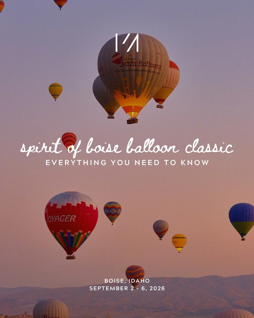 Planning your trip to the 2026 Spirit of Boise Balloon Classic? 

I put together a quick carousel guide with everything you need to know before heading to Ann Morrison Park! 🎈

What&rsquo;s inside:
🗓️ Day-by-day launch schedule
🌙 Friday Nite Glow 