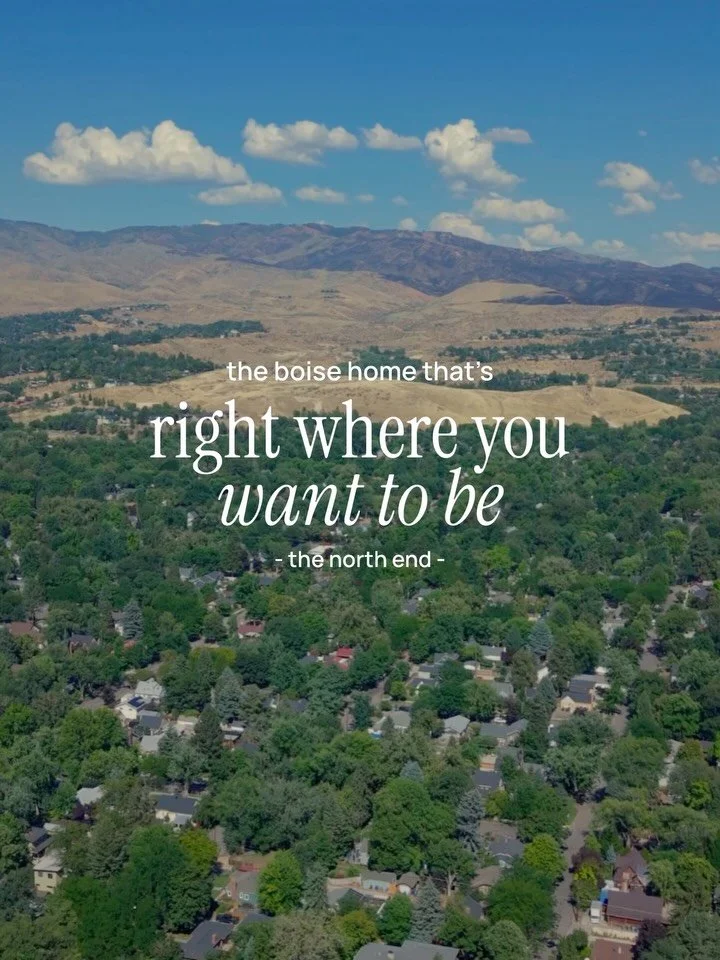 NEW IN THE NORTH END ✨

Location is 10/10 📍

Positioned perfectly in one of the most desirable pockets in Boise, this home offers the ideal balance of neighborhood charm and quick access to everything you need. 

OPEN HOUSE - Saturday 9/26, 1-3PM
26