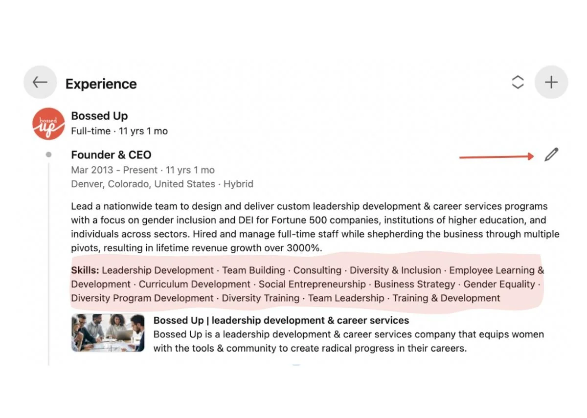 A closer look at Enhancing Linkedin Profile Skills Section For Professionals