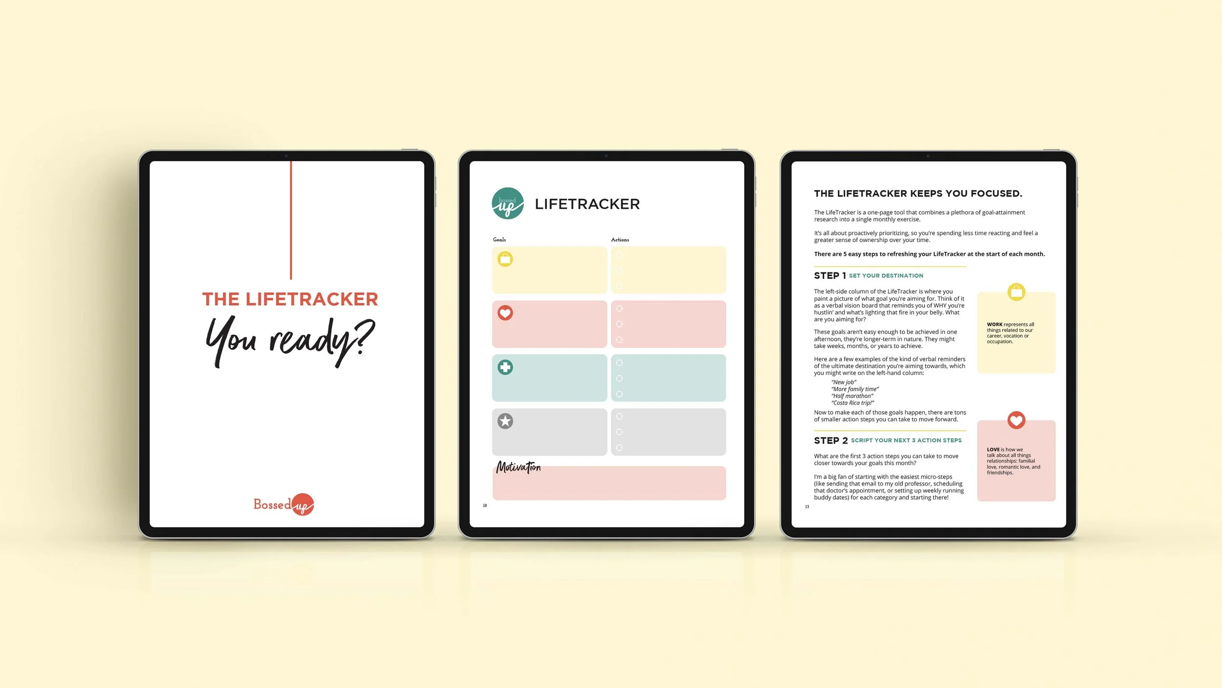 LifeTracker — BOSSED UP
