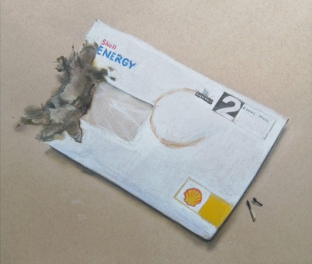  10 things you can do with your Shell energy bill, no.2   Pastel and pencils 