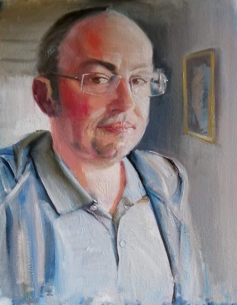  Kieran, day 5  Oil on canvas 