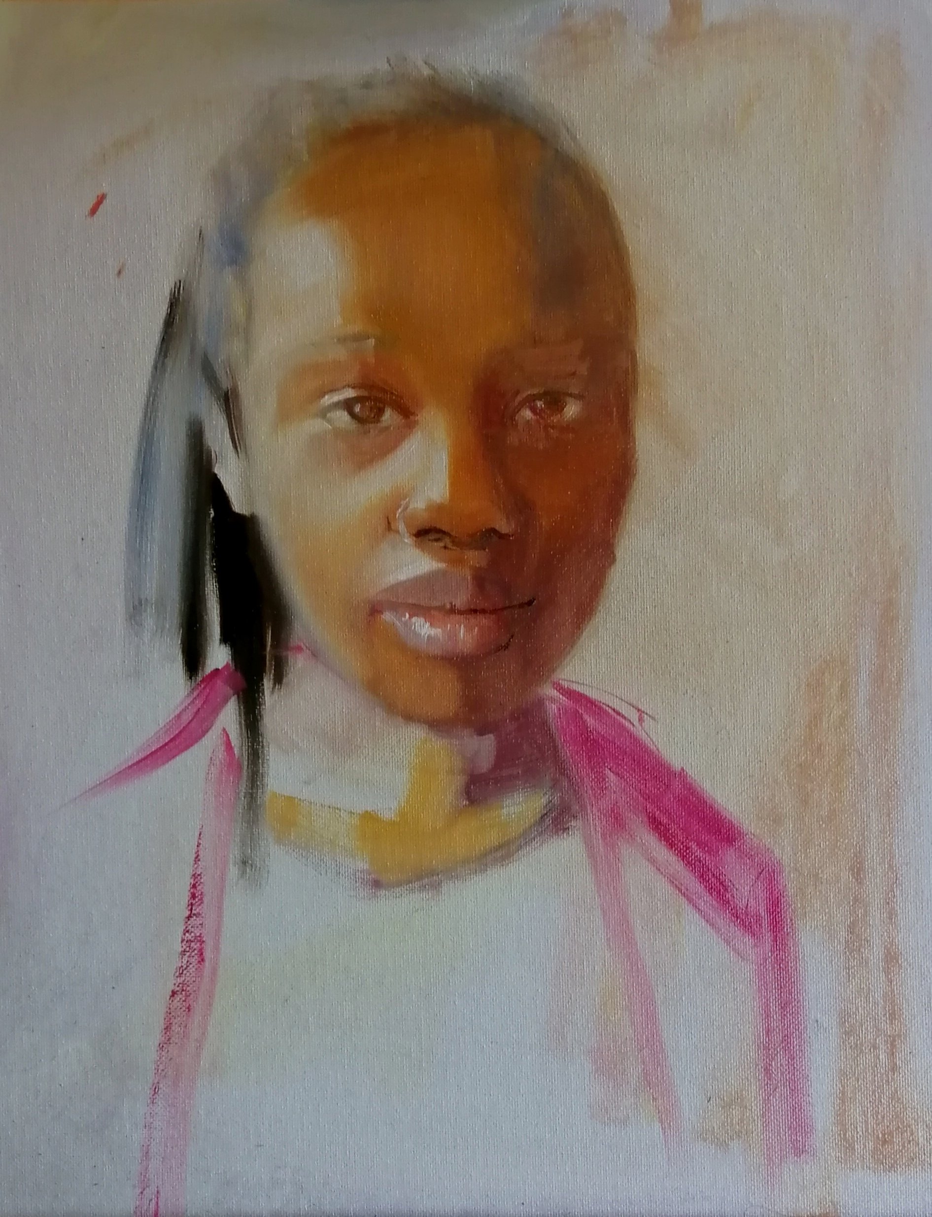  Plaits, day 1   Oil on board 