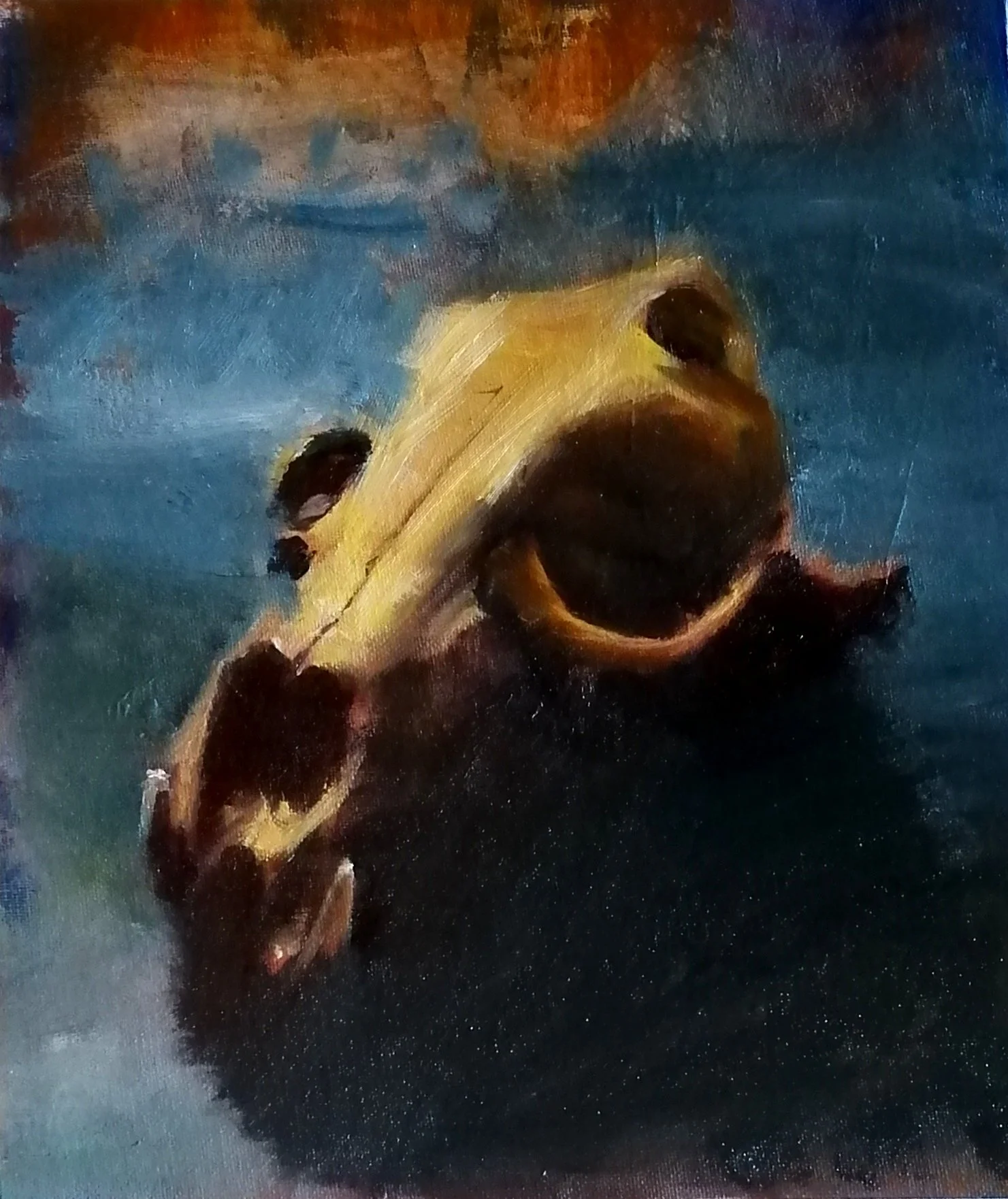  Relic  Oil on board  26×31cm 