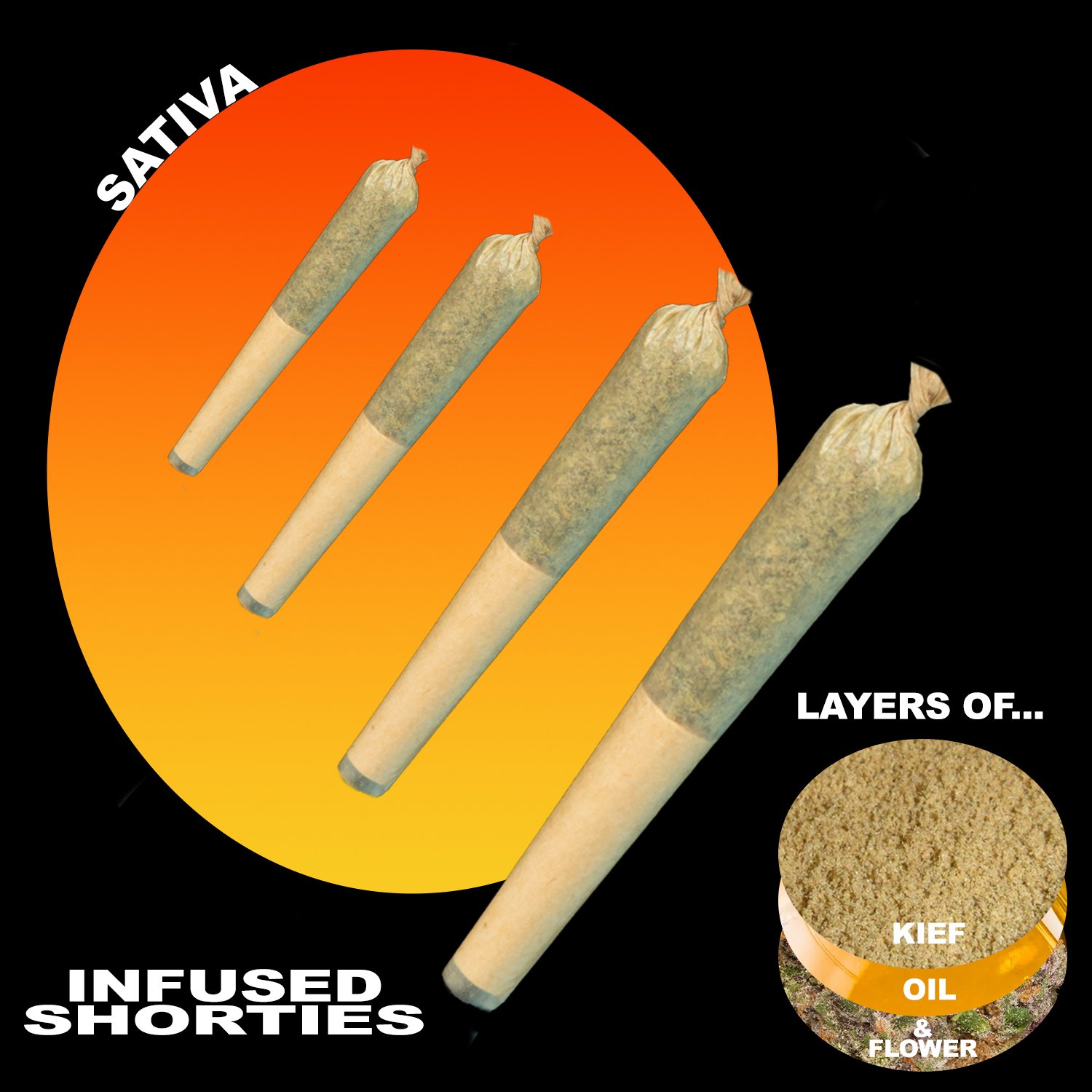 Lemon Sunday G PR Infused Shorties 4132