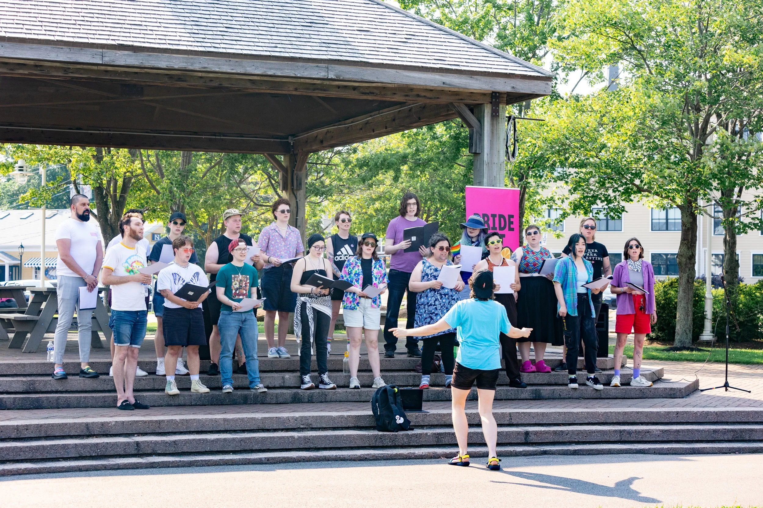 Queer Choir + Allied Chorus Performance