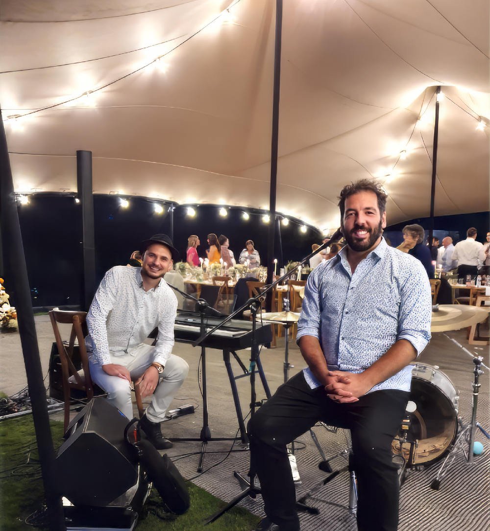 Duo Jazz Pop Wedding Evening Reception