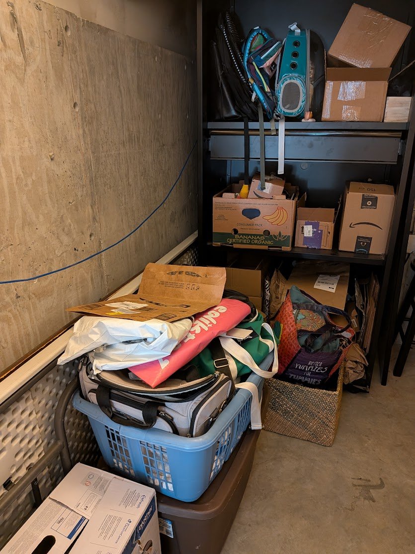 Scary, Messy Cellar  - Before