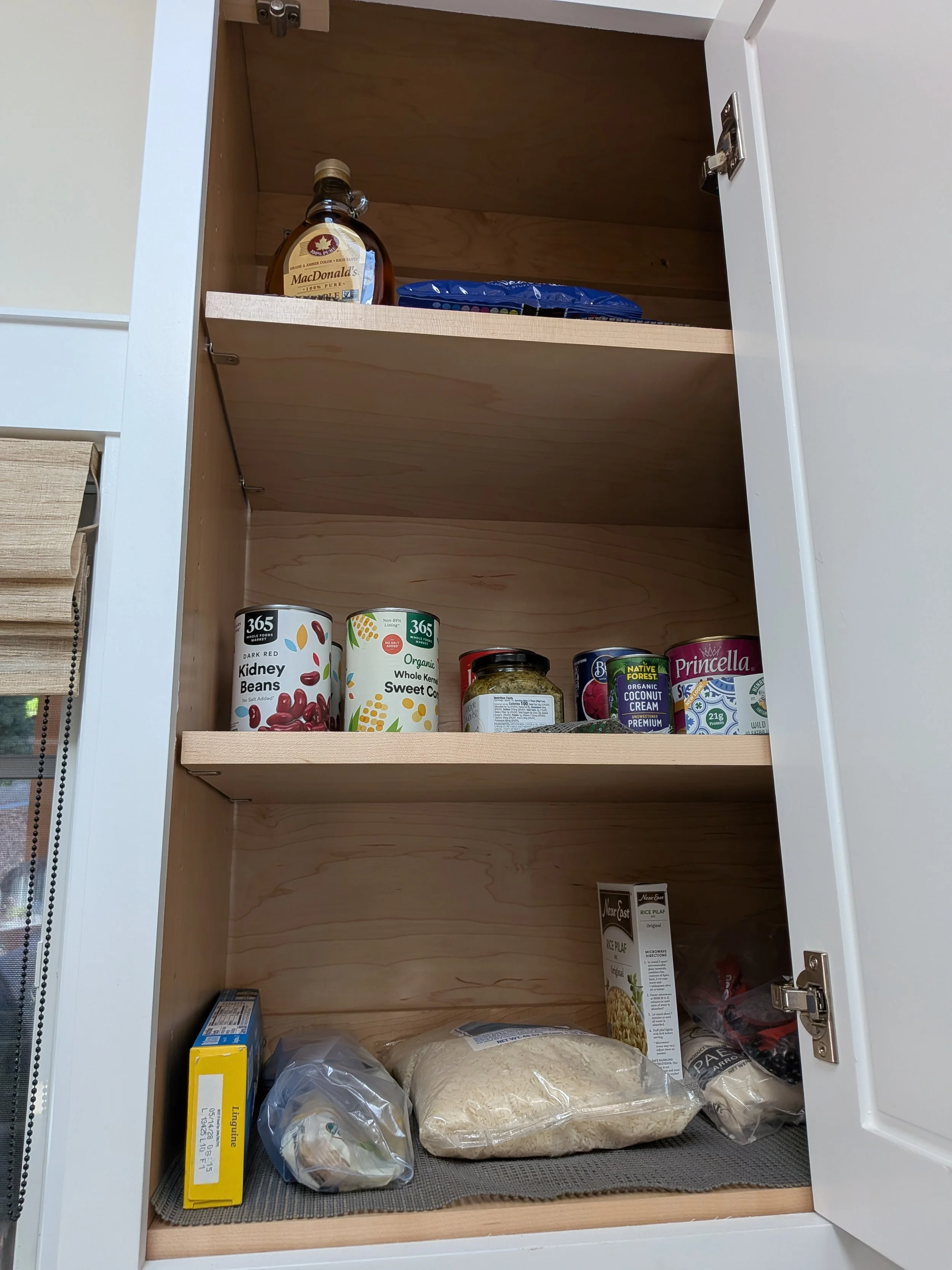 "After" Cooking Pantry