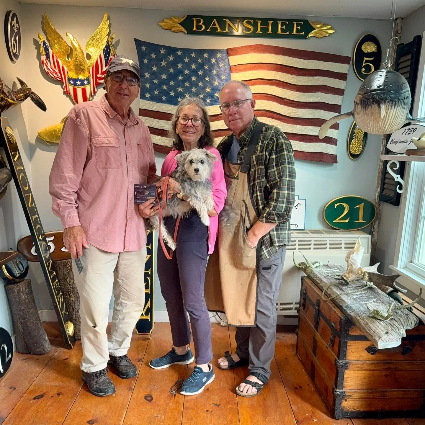 It&rsquo;s great when former students come back to visit&hellip;

#scituatewoodcarver #madeinmassachusetts #scituateharborma #housesigns #handcarved #customsigns #scituate #scituate #customsigns #igbostonsouthshore #bostonsouthshore #coastalnewenglan