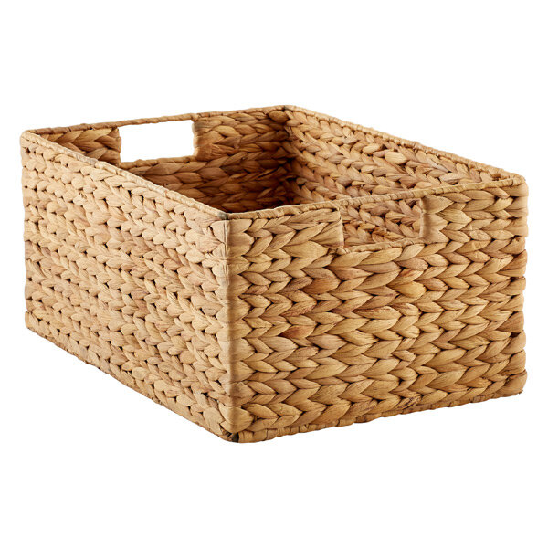 Water Hyacinth Rectangular Basket