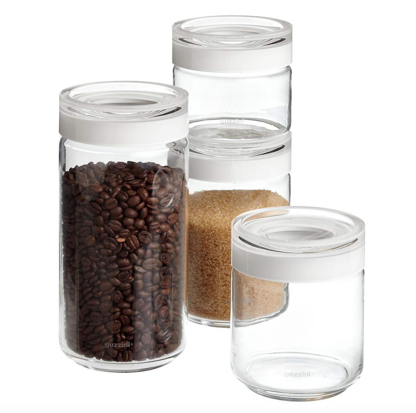 Bianca Glass Canisters