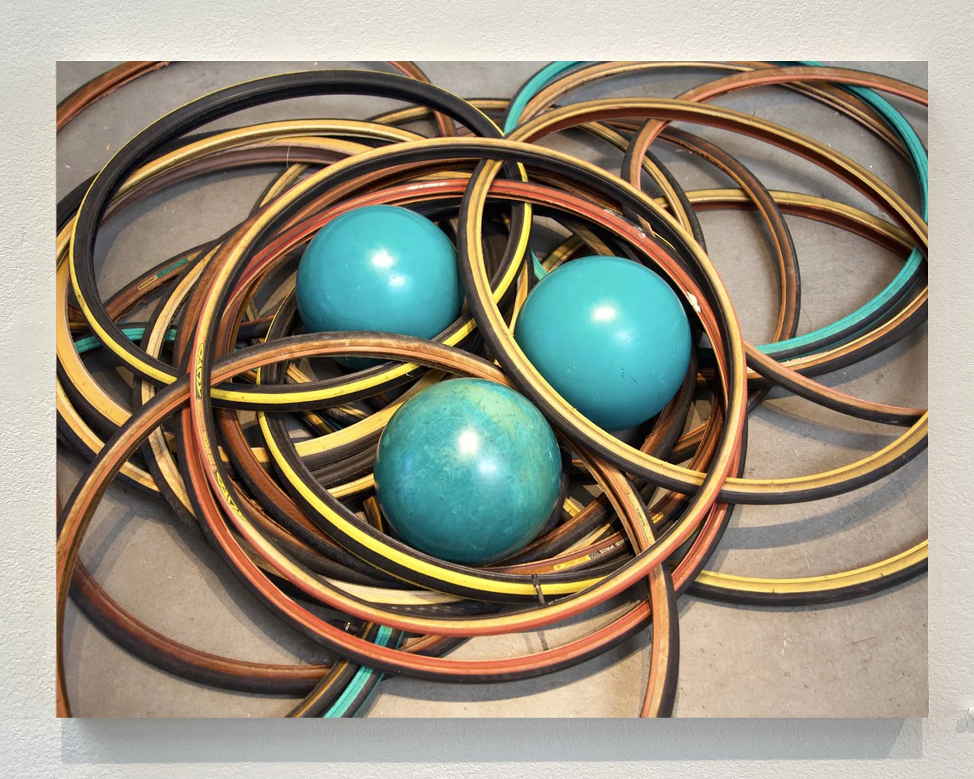 Urban Blues, archival print on panel, 18" x 24", $800