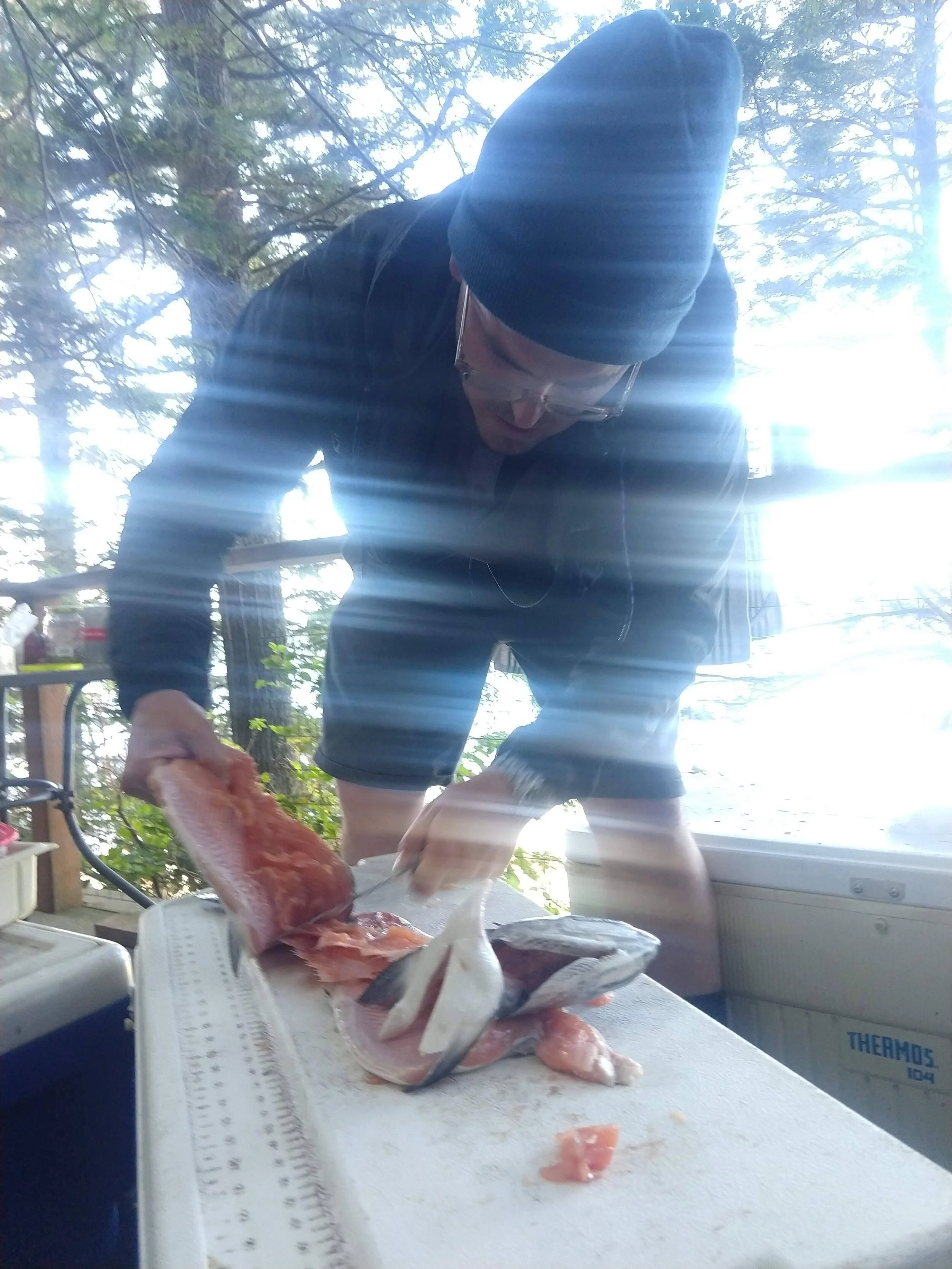 Would you like your salmon fresh or super fresh?