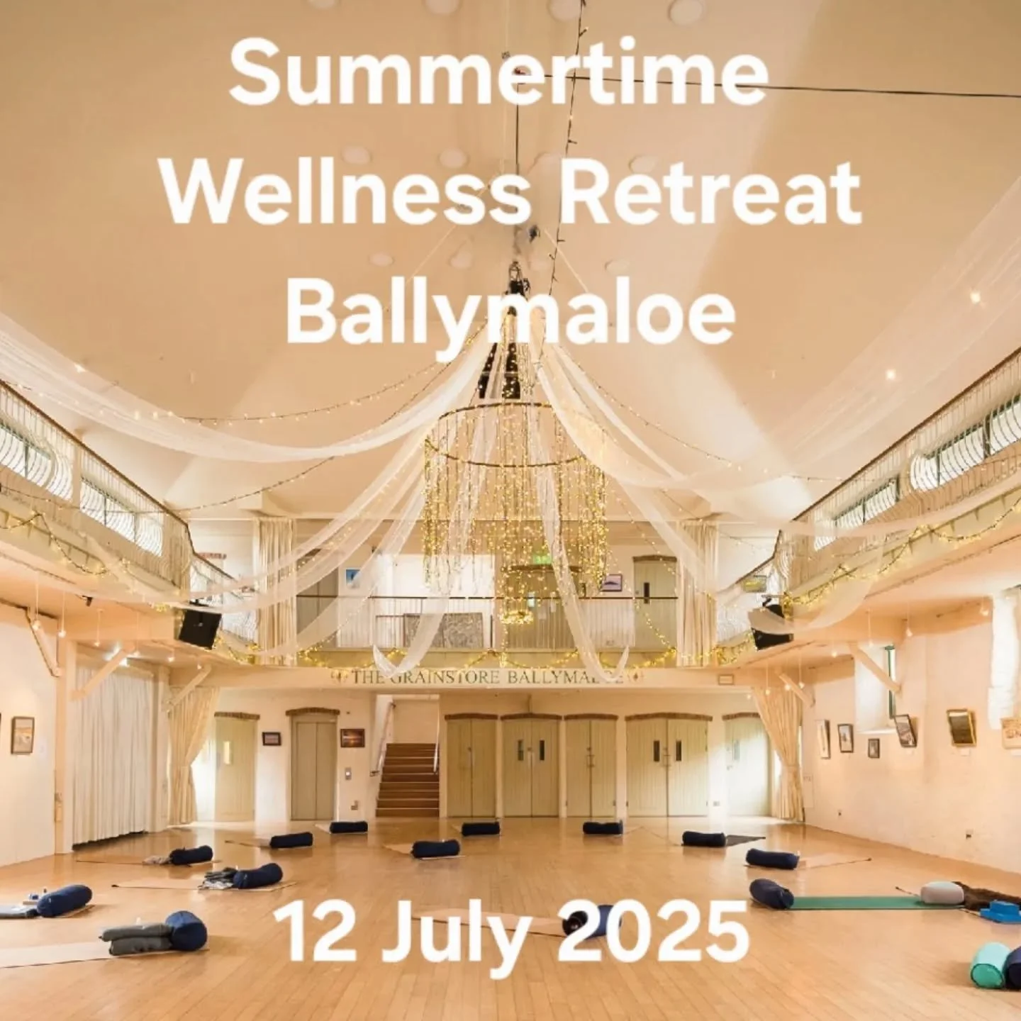 ✨ Just one month to go!
The Summertime Wellness Retreat at Ballymaloe is happening on Saturday, July 12th &mdash; and you're warmly invited.
Take time to pause, reset, and gently reconnect with yourself in the peaceful surroundings of Ballymaloe.
🧘 