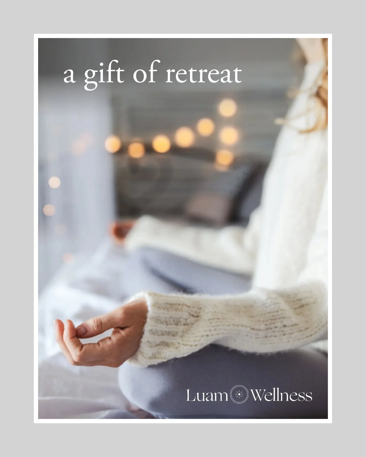 A gift of rest.
At this time of year, so many of us are tired, busy, or pulled in many directions.
A retreat can be a gentle way to pause, breathe, and begin the new year feeling grounded and restored.
If you&rsquo;d like to gift someone a morning or