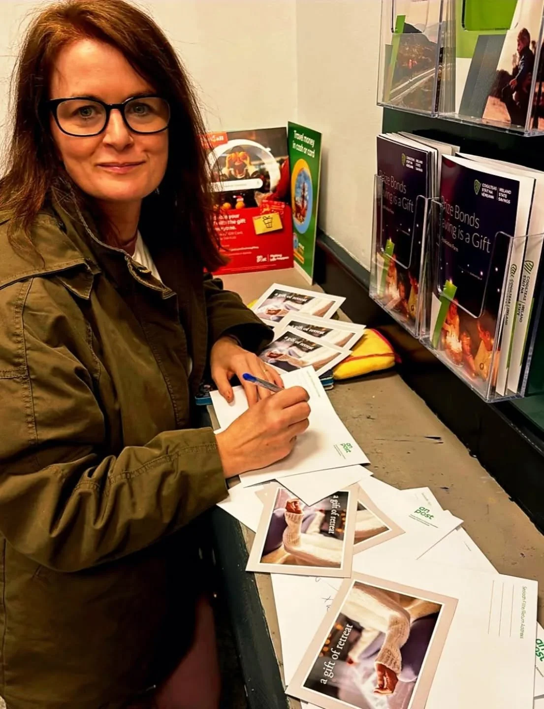 Post office run done &mdash; vouchers on their way 📮