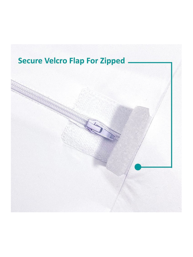 Zippered Knit Mattress Protector Waterproof Bed Protection Cover
