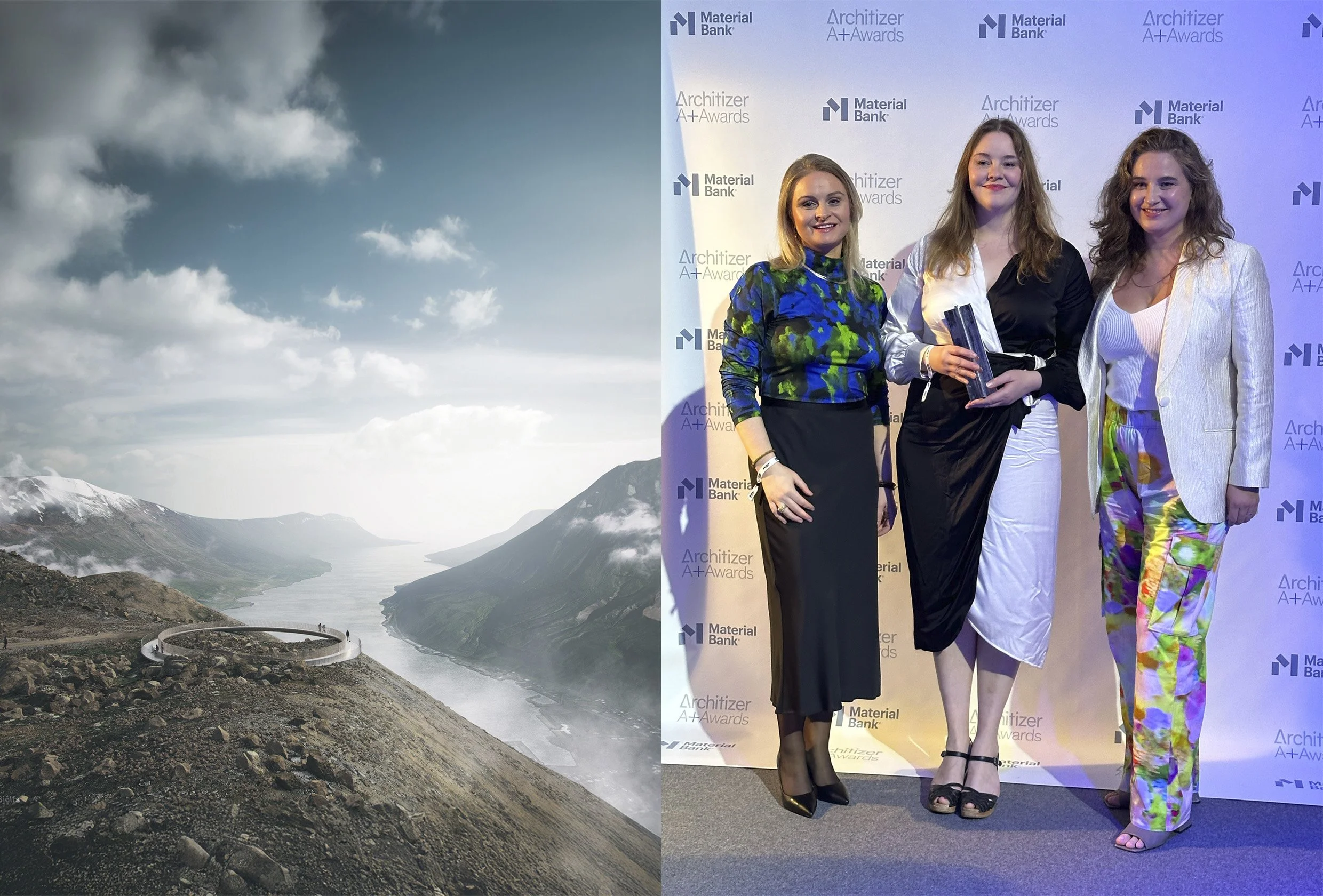 Winner of Architizer A+Awards 2023 – Ring of Bjólfur