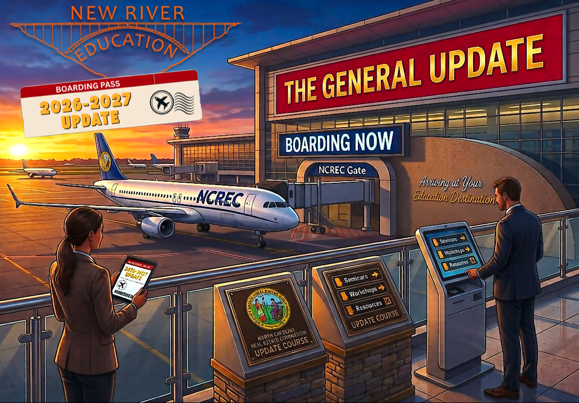 Steve Zooms The 2026-2027 Live Online NC General Update CE - SEPT 2, 2026 - 9A to 1P (Zoom Code Provided)