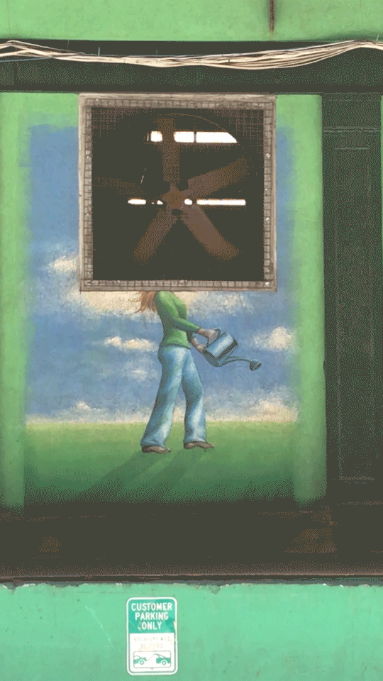 Airhead, Warehouse Wall, Live action video