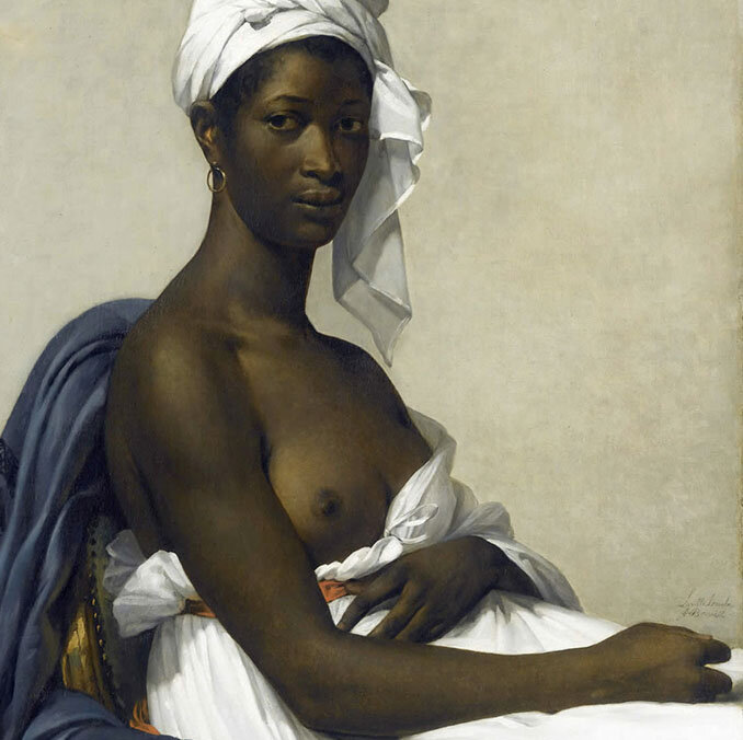 Portrait of Madeleine [formerly known as portrait d’une negresse], 1800, by Marie Guillemine Benoist.