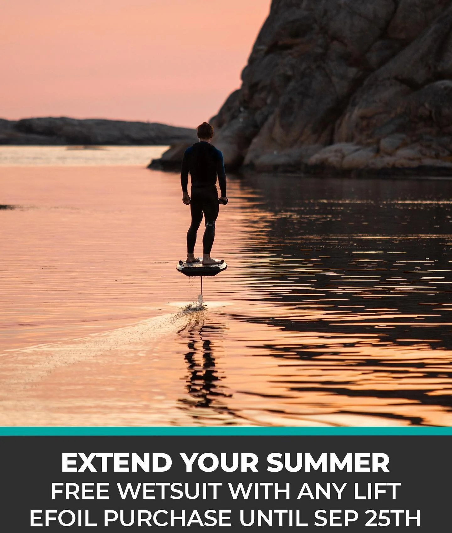 Score a free custom wetsuit!! 💦
Ready to fly? Now&rsquo;s the time to buy your new eFoil. Through Sept. 25, buy a new Lift eFoil and get a free custom Lift wetsuit 👍 DM for details.

Lessons available! Will come to you in North Carolina, Georgia, a