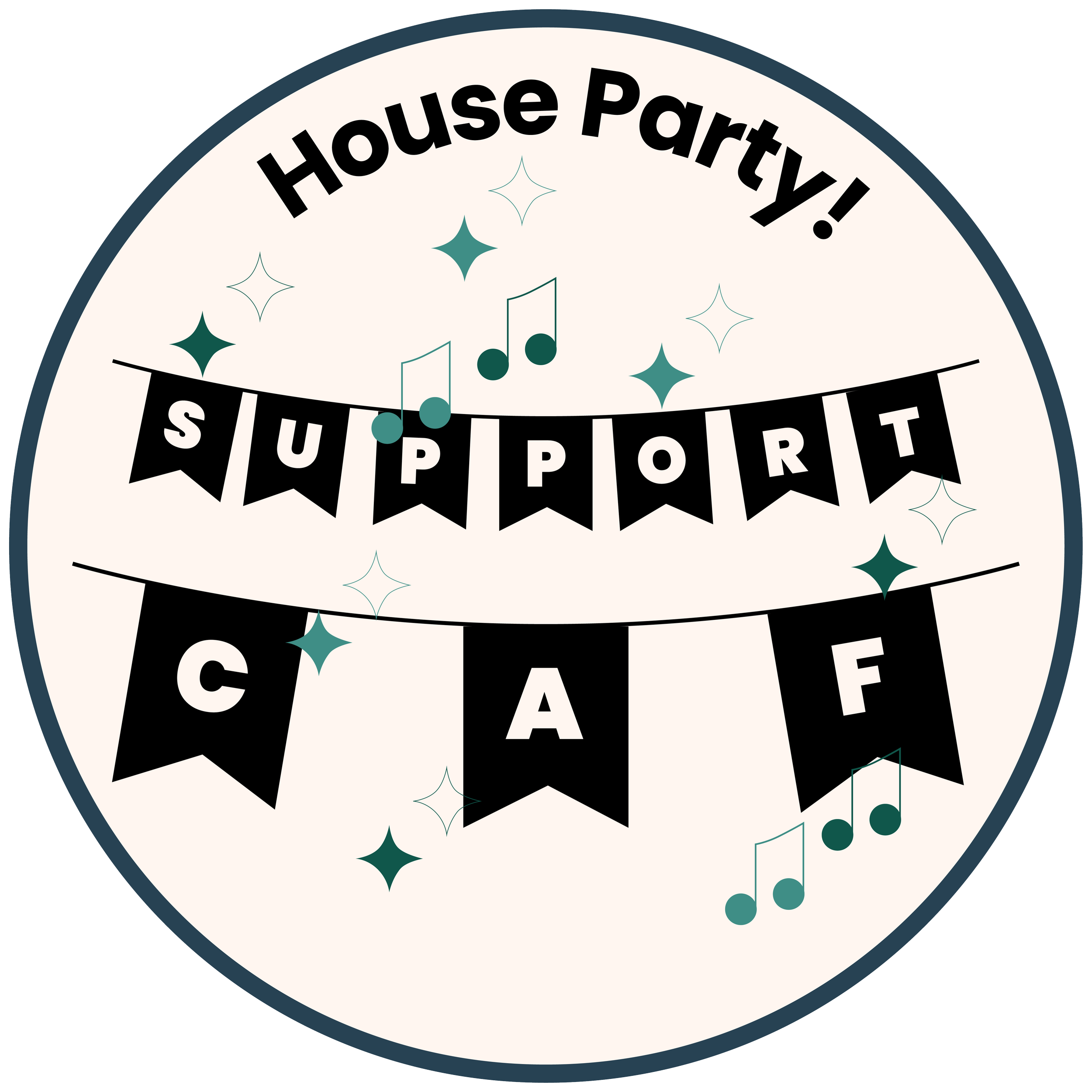 House Party! Support CAF