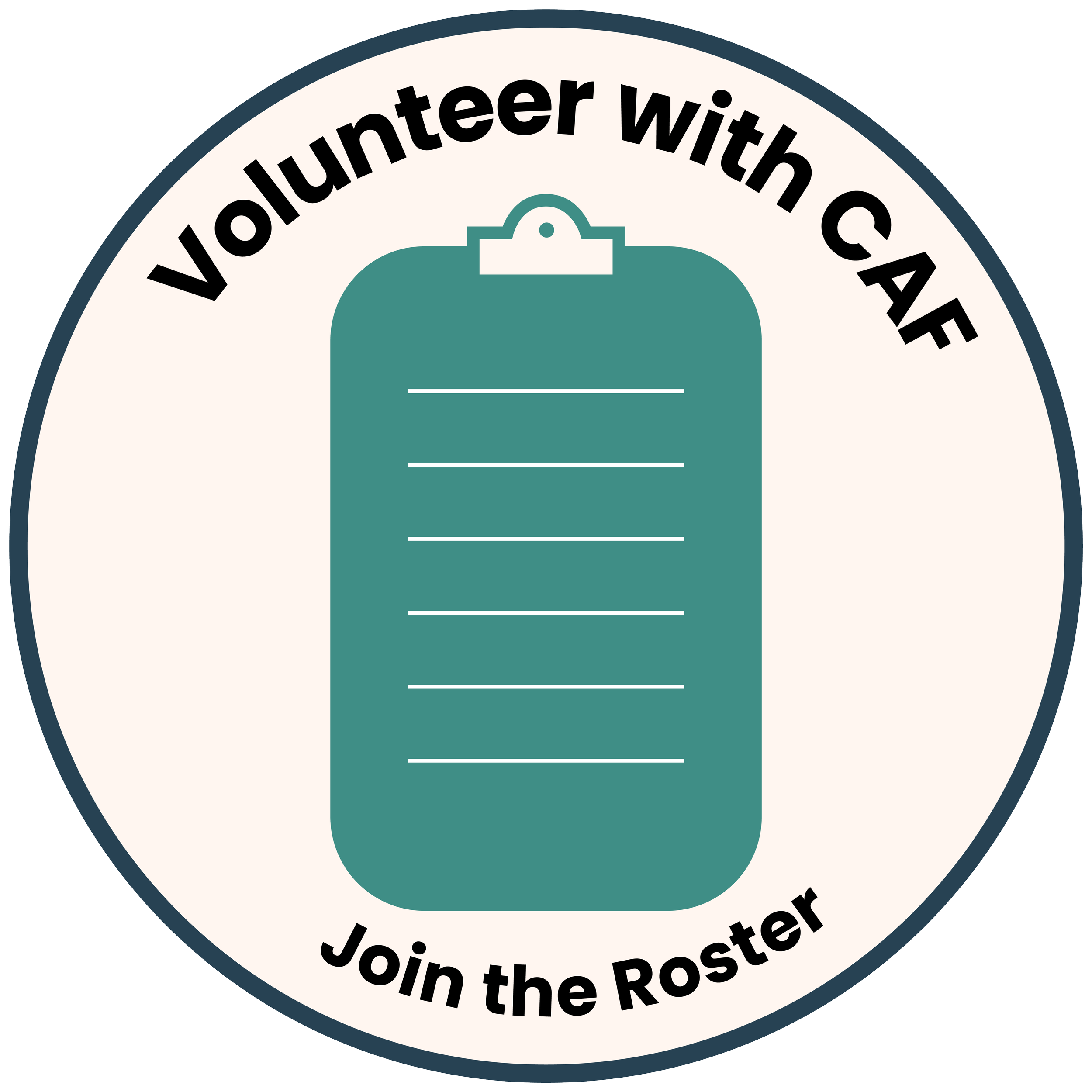 Volunteer with CAF: Join the Roster