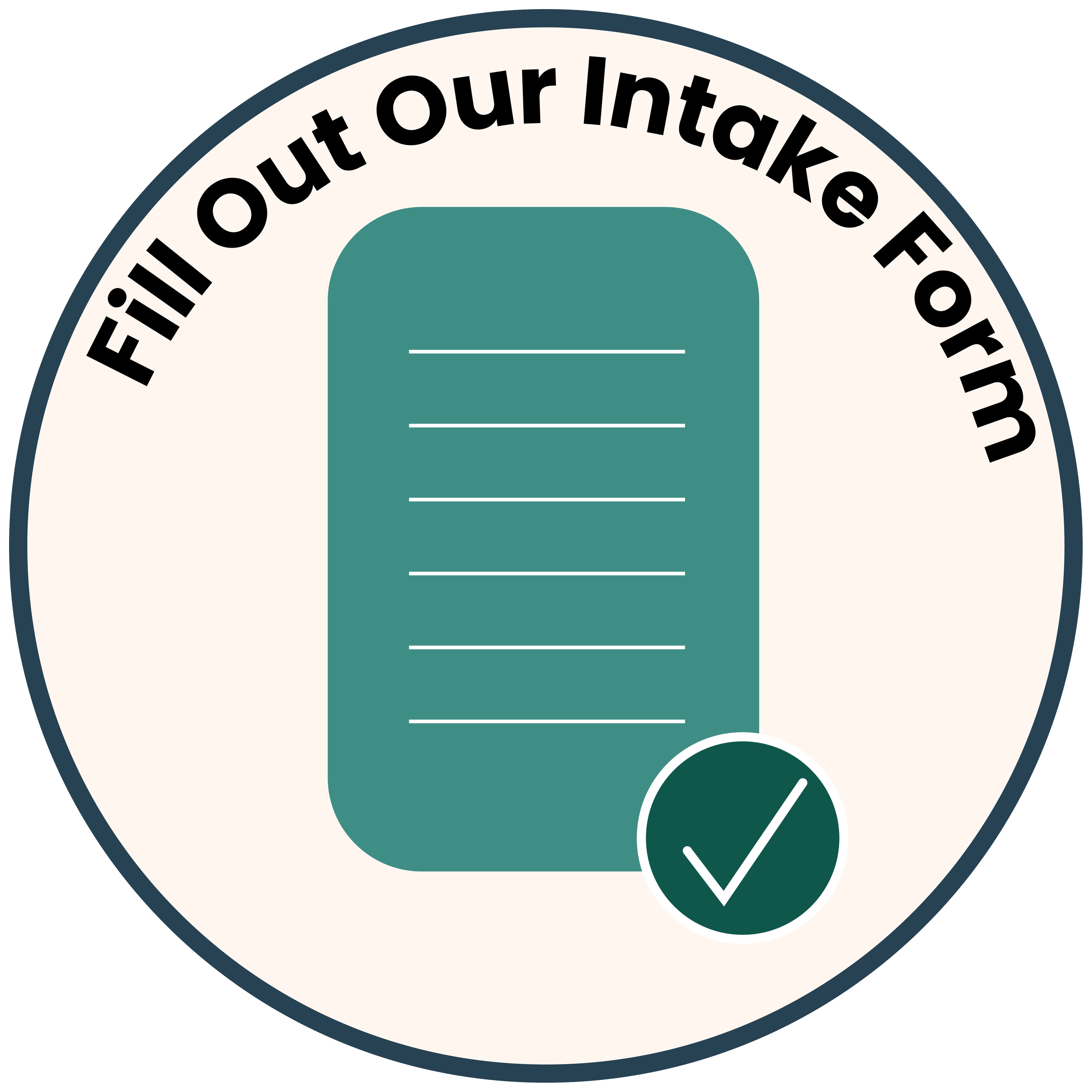 Fill Out Our Intake Form