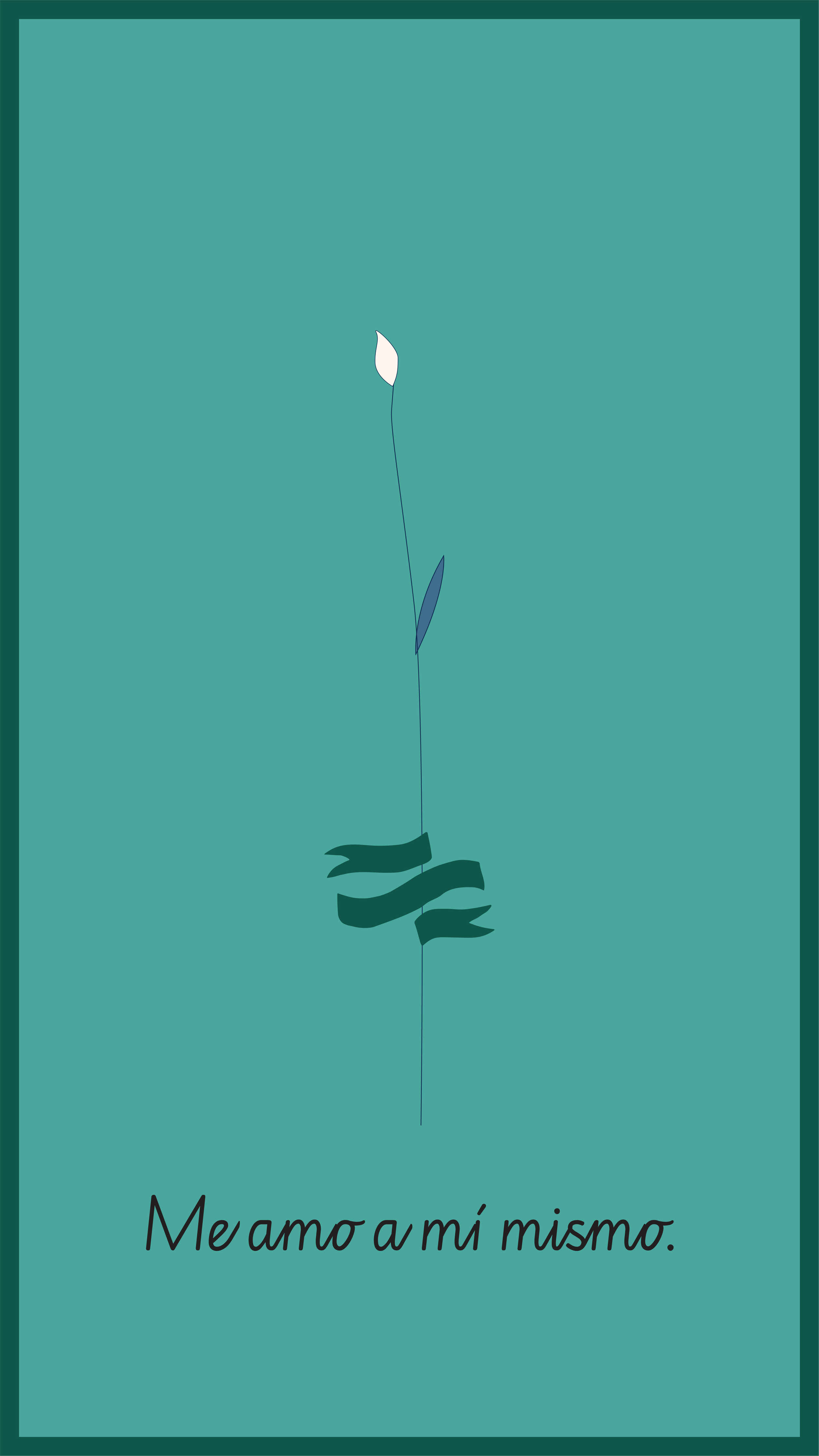 Me amo a mí mismo. 