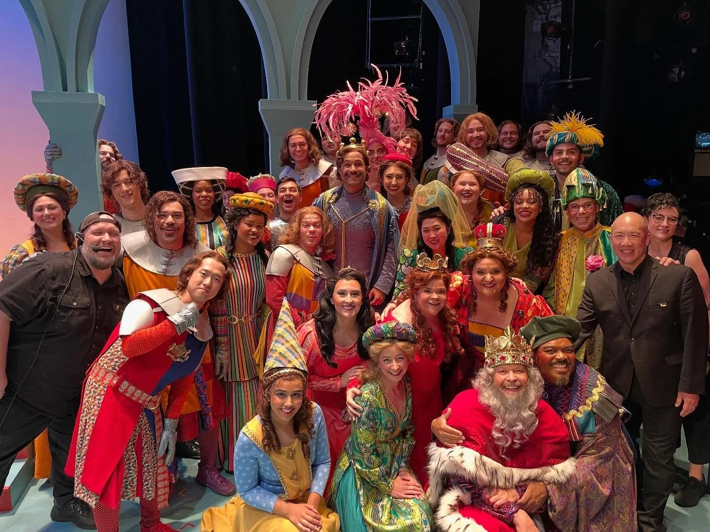 And they lived happily, happily, happily ever after! 👸🫛❤️🤴

To the outstanding cast, orchestra, creative team, stage management, and crew of Once Upon a Mattress: thank you for the wonderful memories and fun art-making!  Grateful to @alisonmoritz 