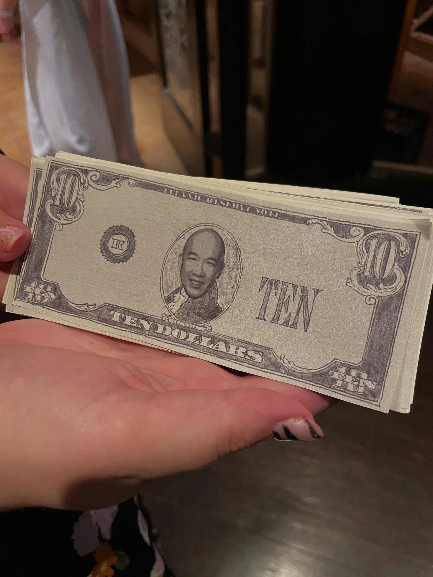 The ten-dollar Founding Father?

(A little souvenir from the @renochamberorchestra fall gala.)