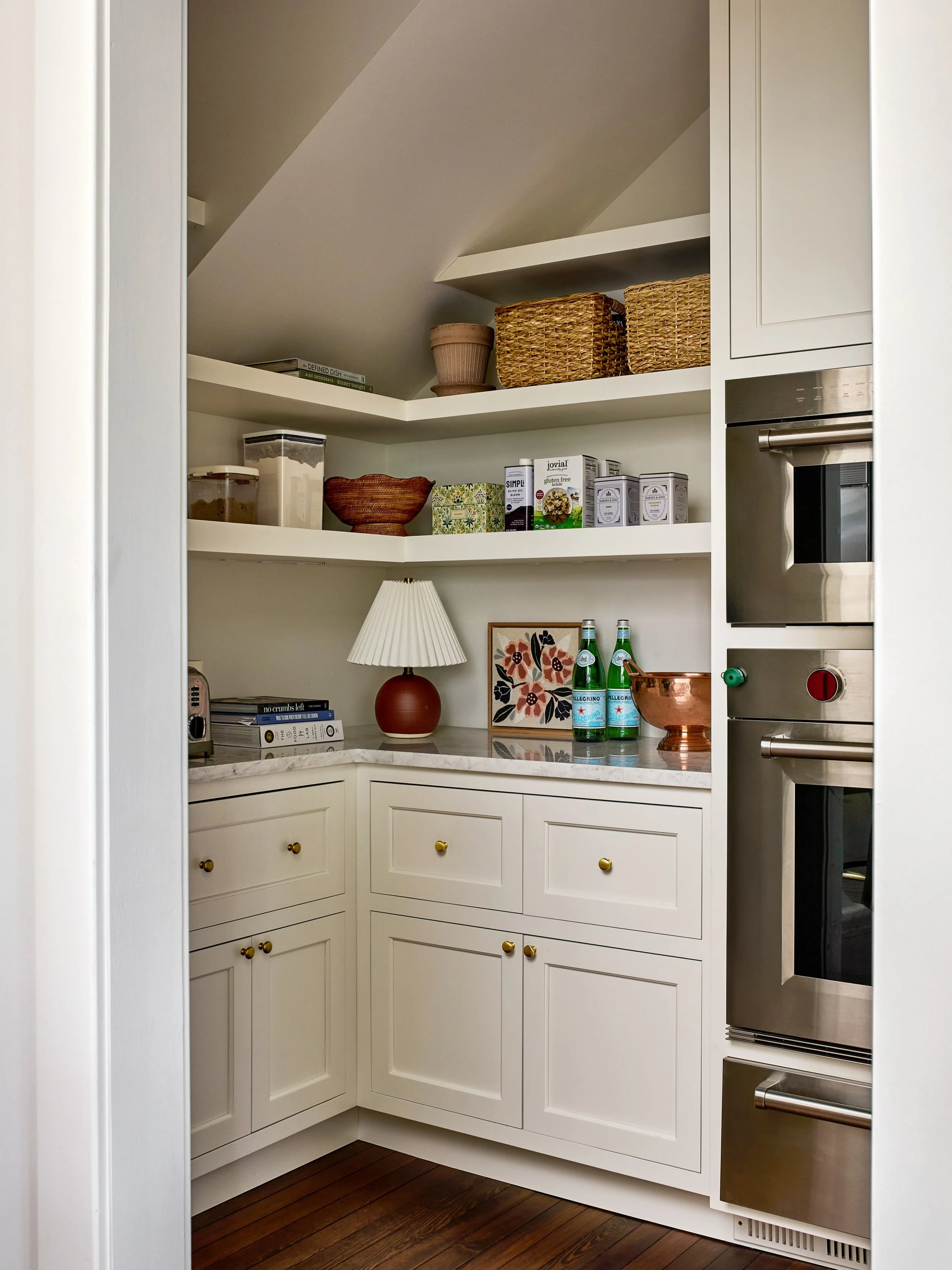 We are currently designing 5 pantries and sculleries at the moment and these small but mighty rooms take almost as much planning as kitchens.  We pack them full of function and aesthetics, working to make mornings and meal prep a little easier for ou