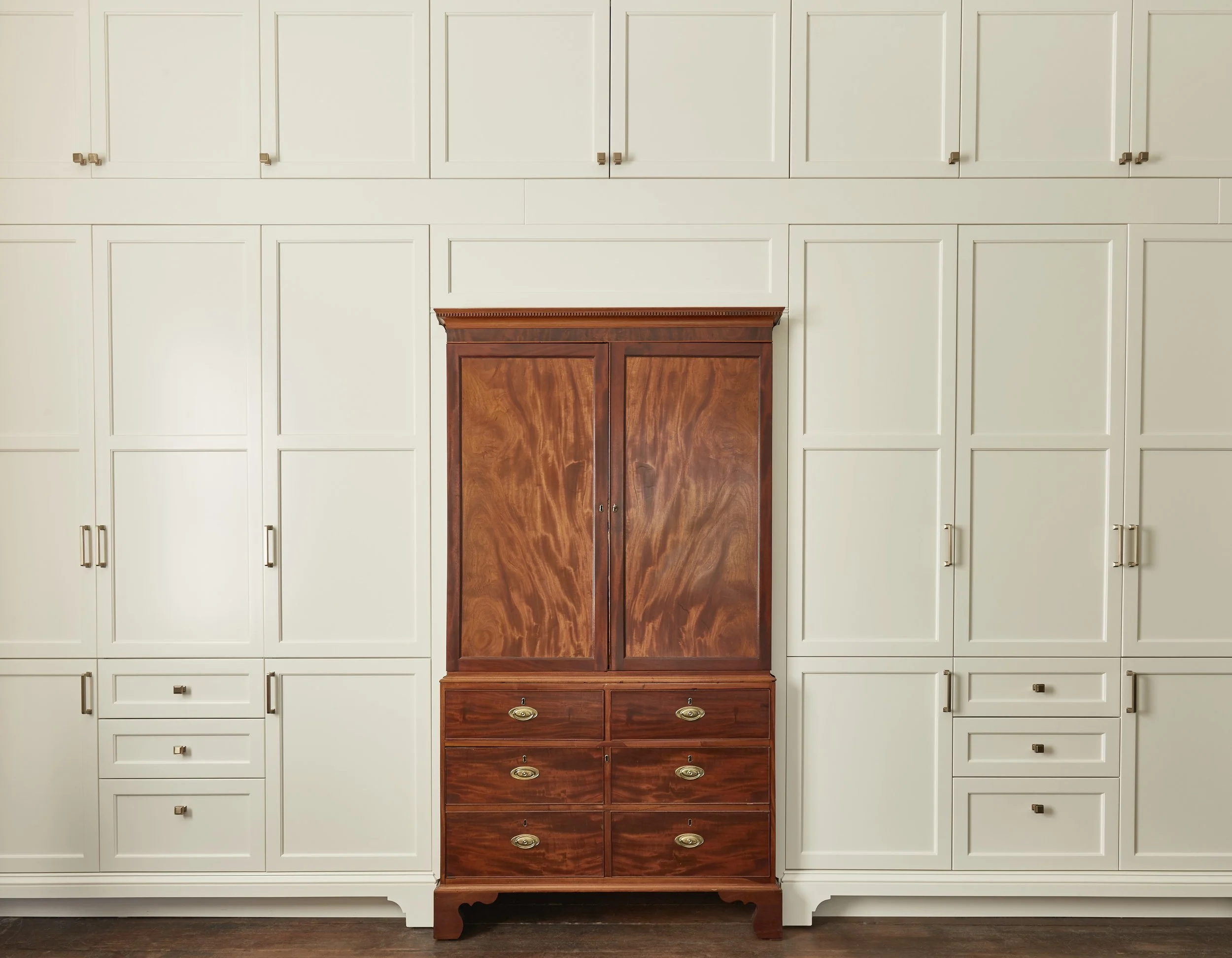 Historic Cabinet built within cabinetry