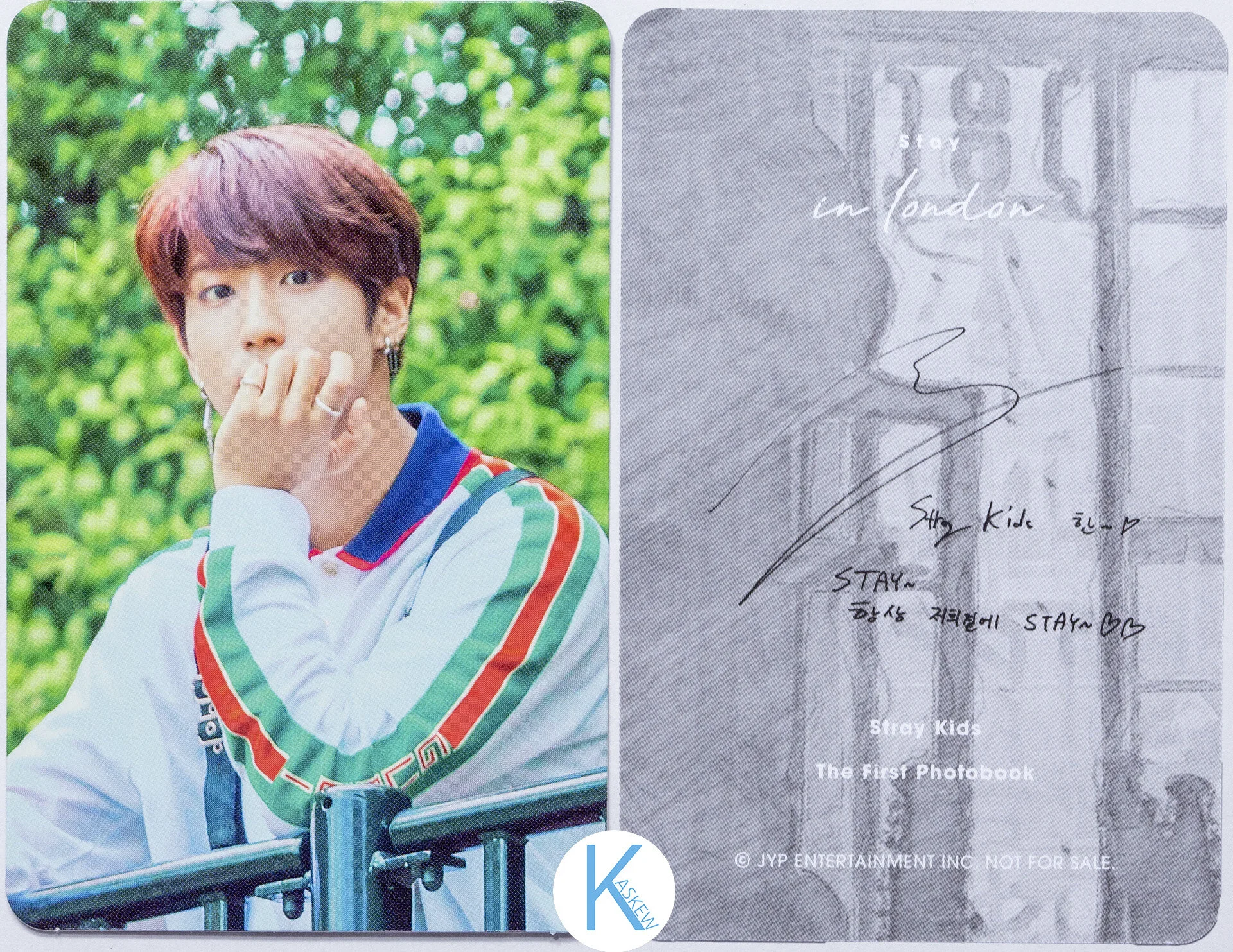 stray kids ロンドン 強がっ フォトブック ハン ポラロイド トレカ
