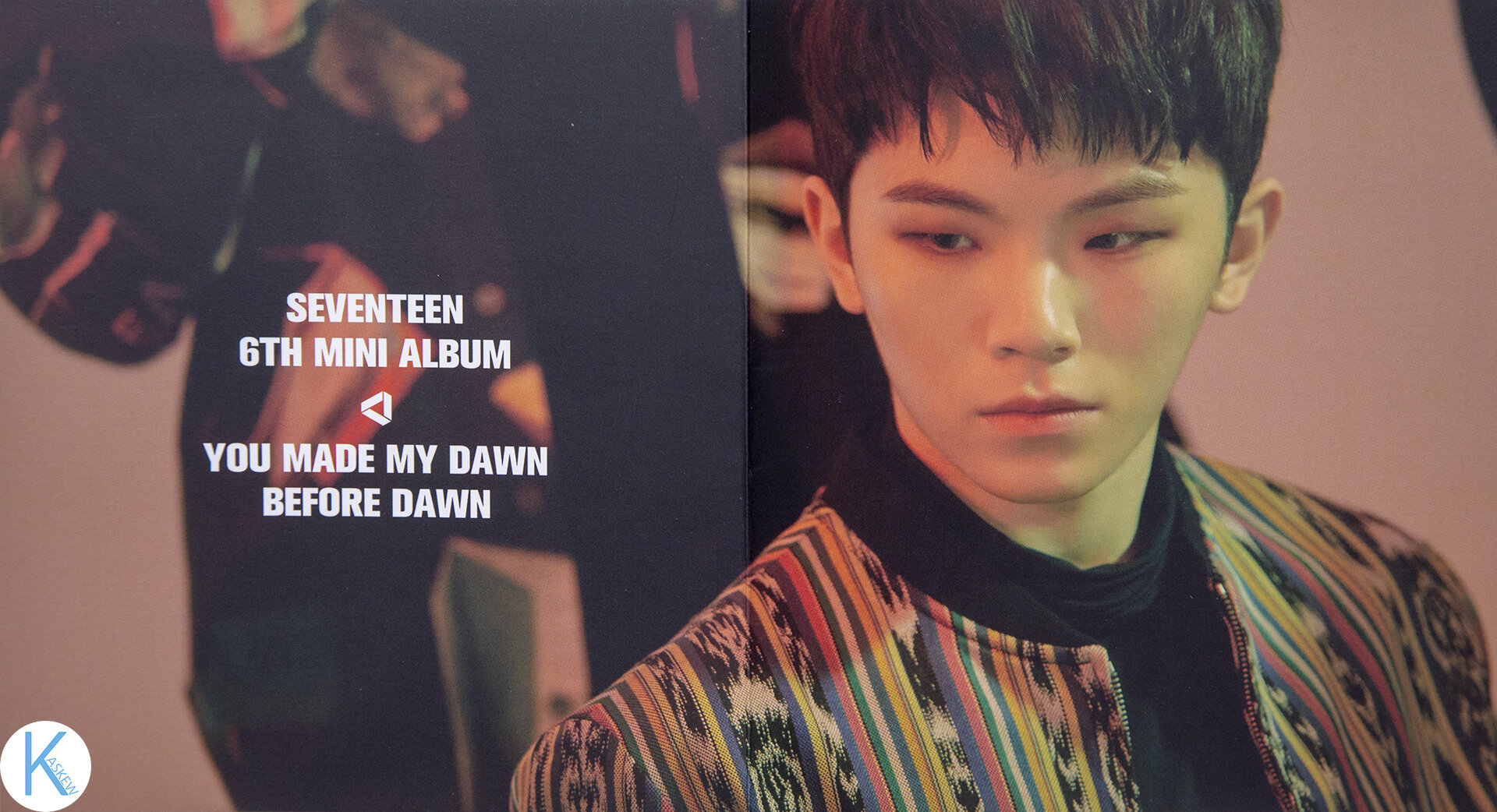 SEVENTEEN JUN HUI BEFORE DAWN #2 Official PHOTOCARD 6th Album YOU MADE MY DAWN 
