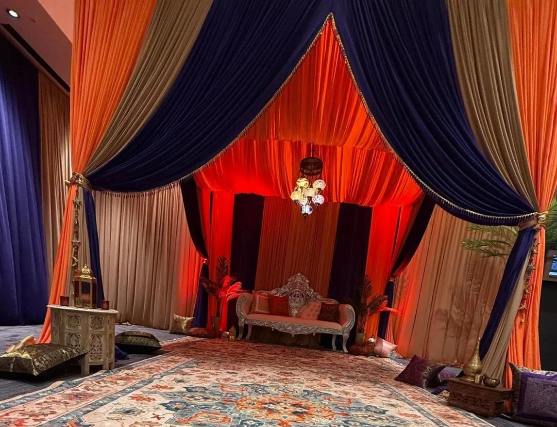 Moroccan themed party for David S Brown Enterprise