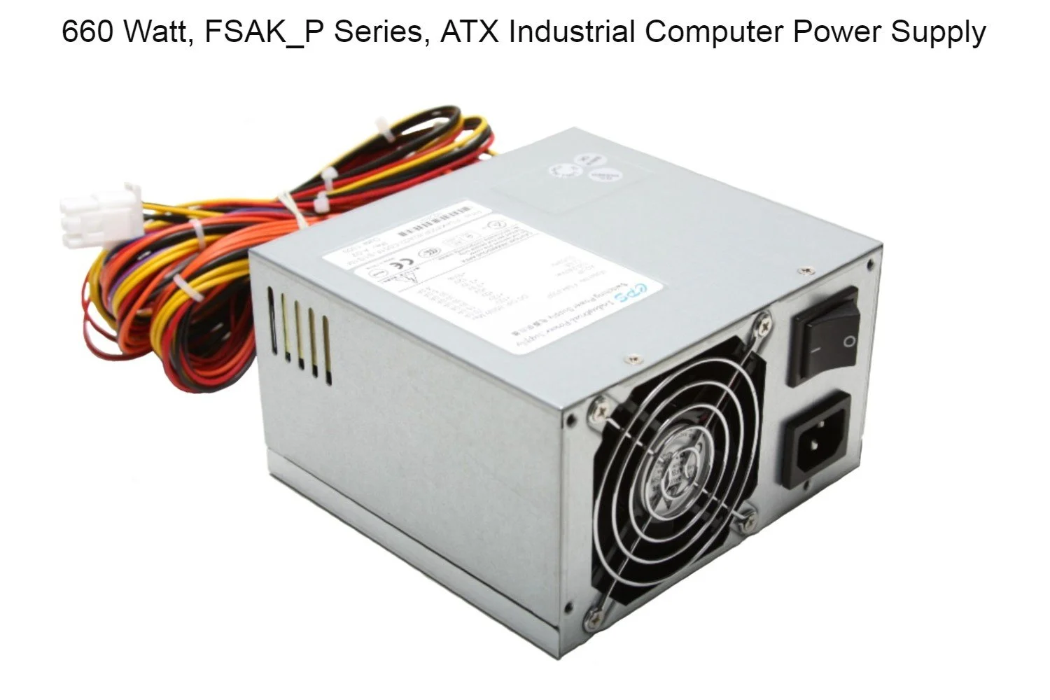 FSAK660P 660 Watt ATX Industrial Computer Power Supply Product