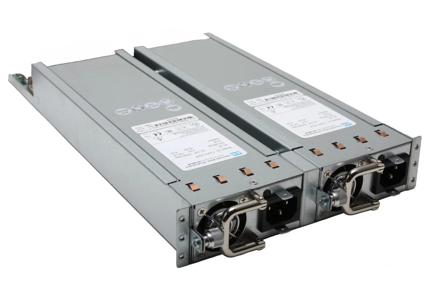 1U, 2 Bay, Hot-Swap, Redundant, ATX Power Supply Rack System