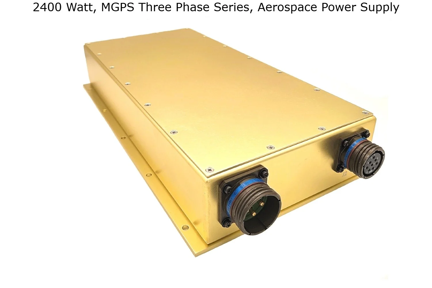 2400 watt, military grade, three phase, single output, power supply product