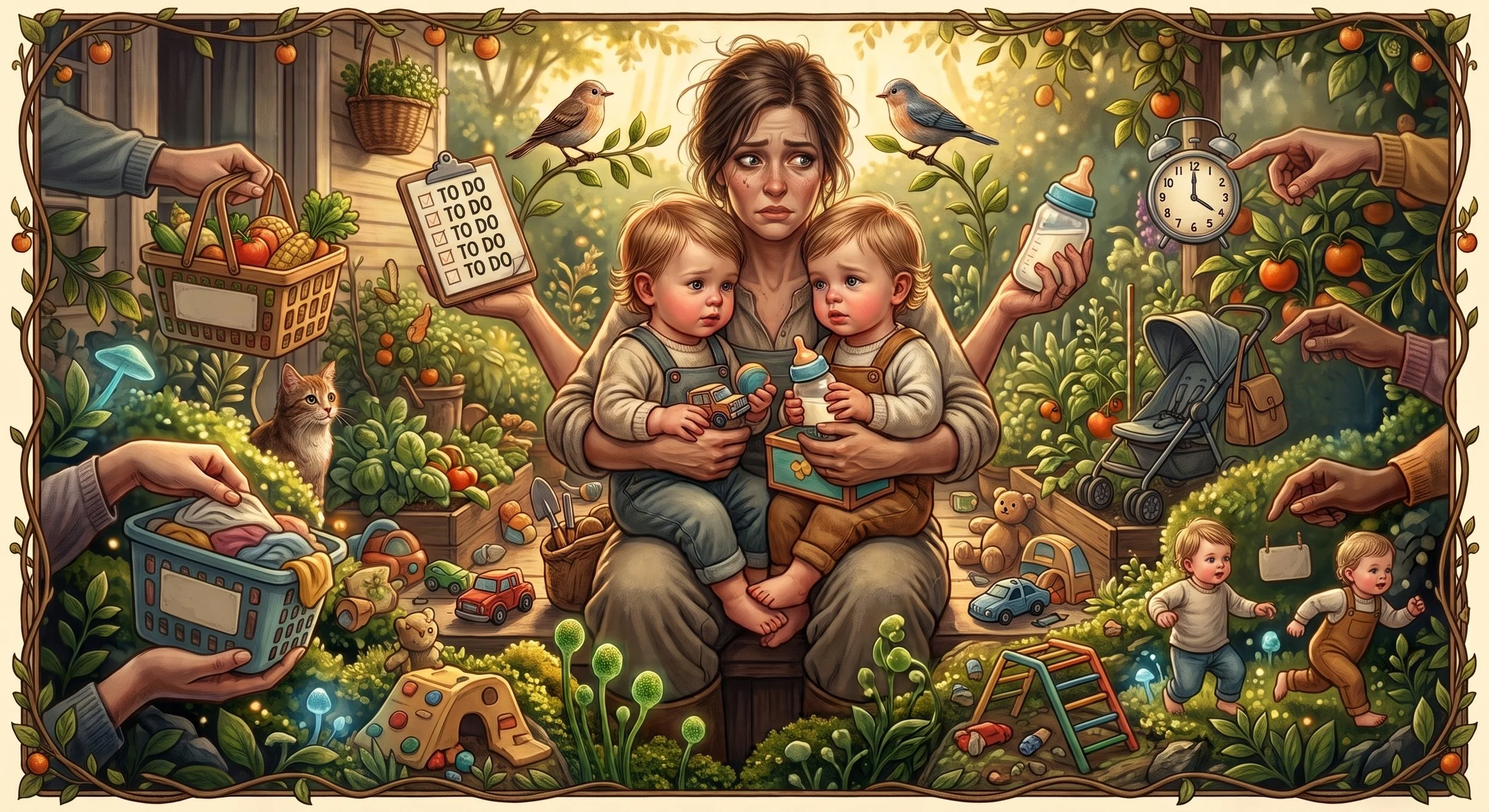 Solo Parenting Twins: What Support Actually Looks Like When You Need More Hands