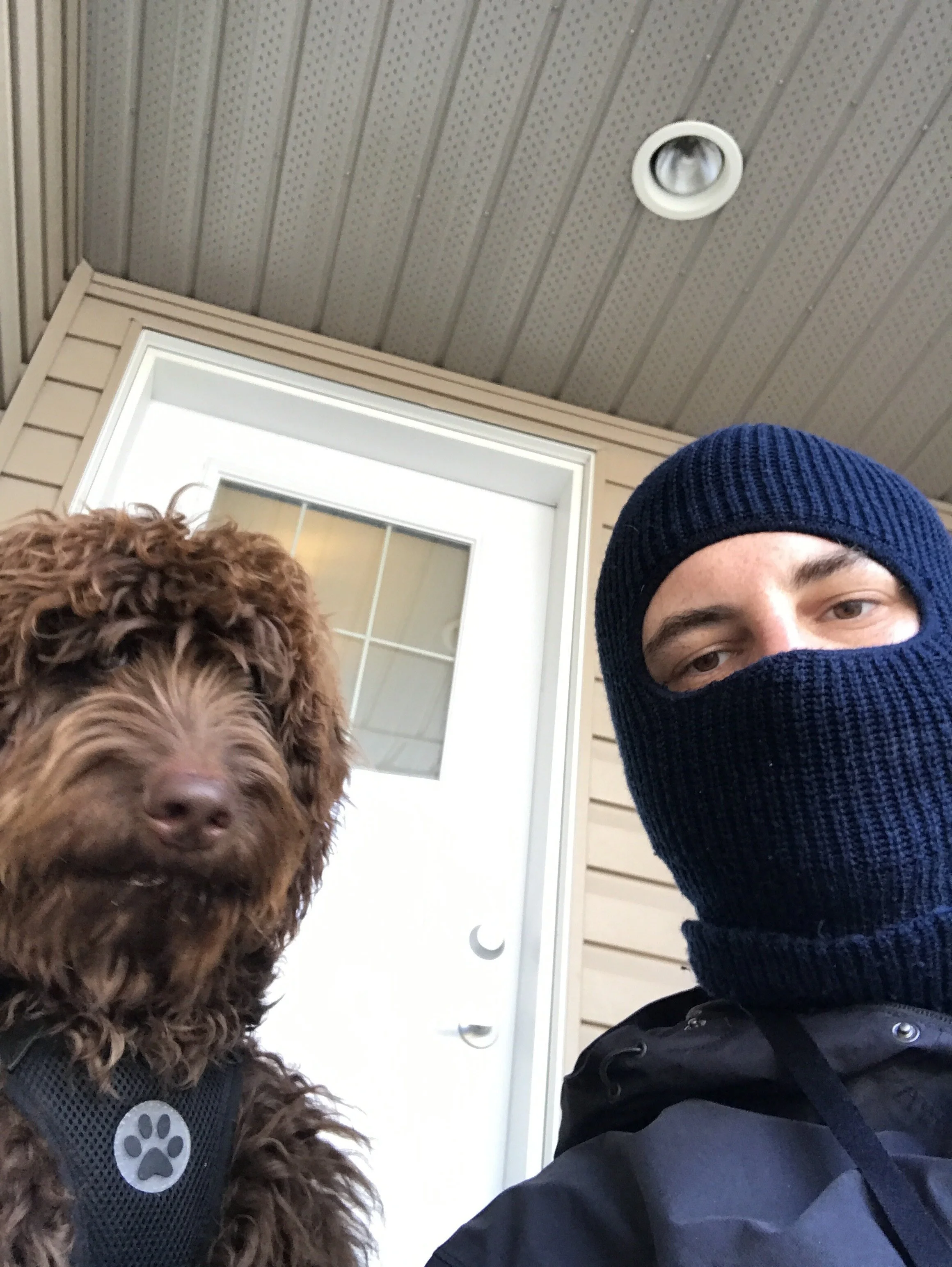 Bentley and I selfie with hoodie.JPG