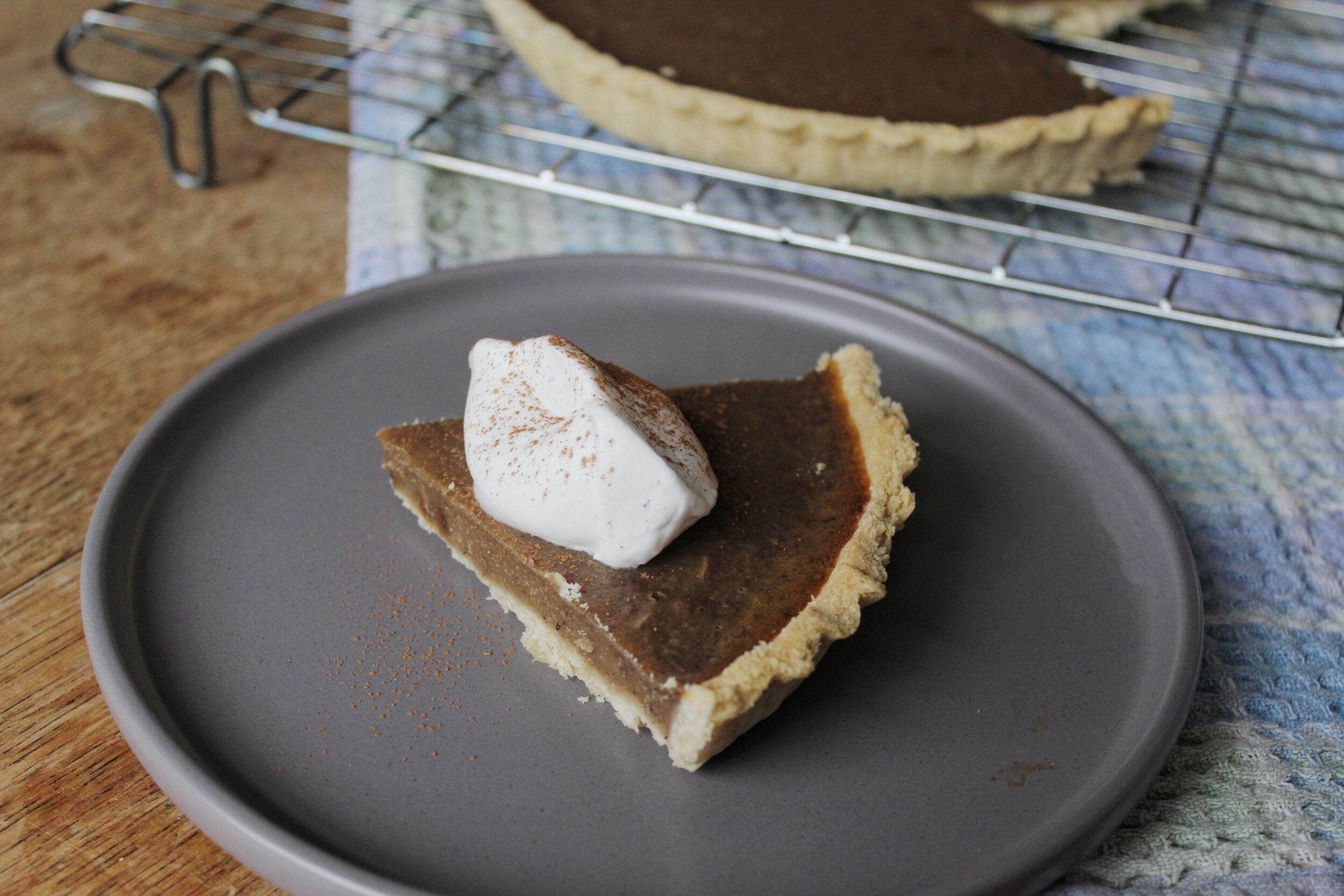 Pumpkin and Plantain Pie