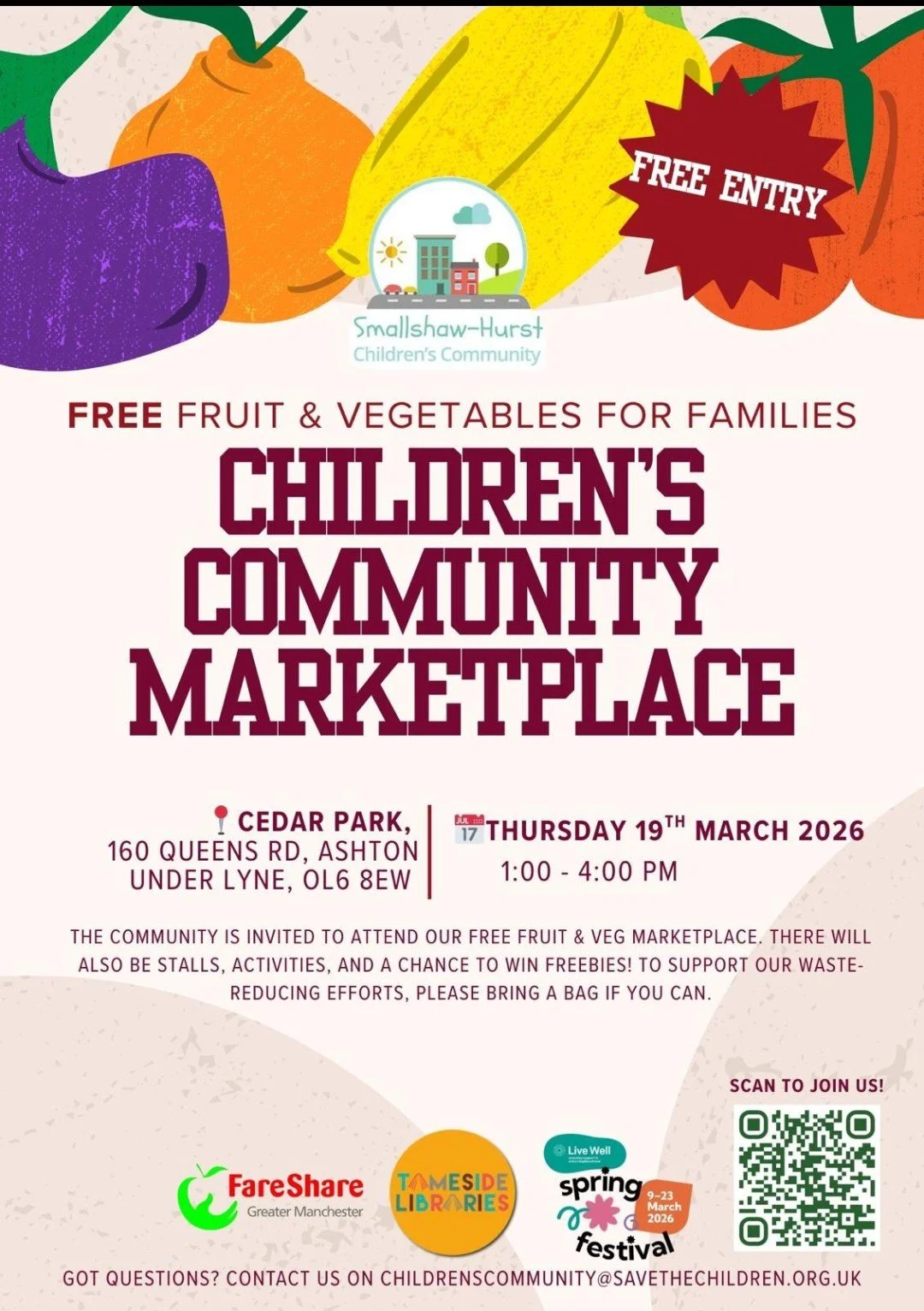 Children’s Community Marketplace - Live Well Spring Festival
